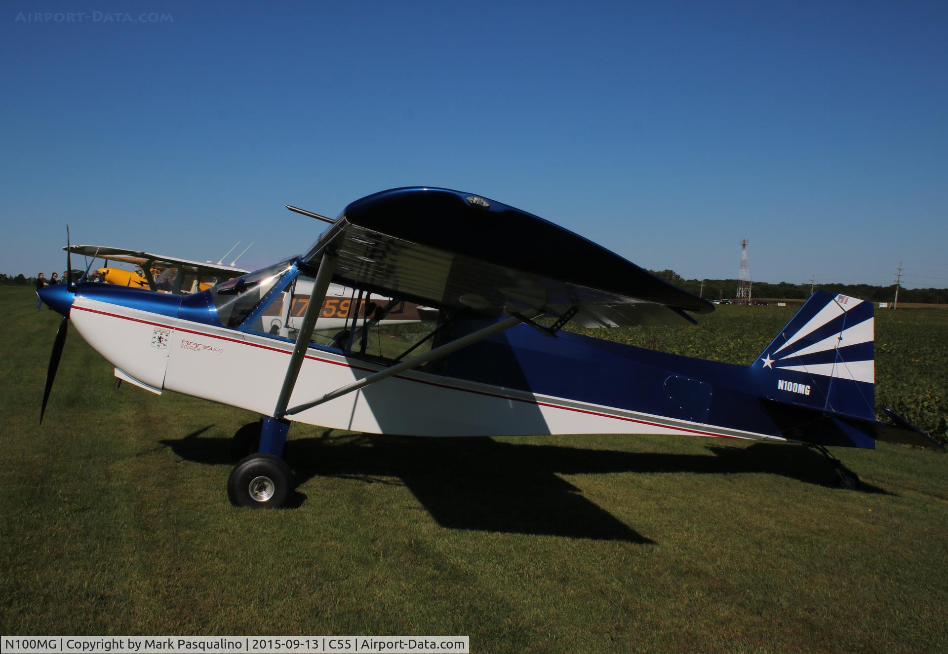 N100MG, Rans S-7S Courier C/N 1210550, Rans S-7S