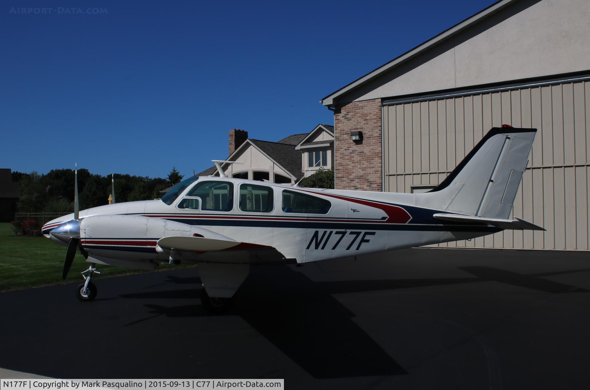 N177F, 1964 Beech 95-B55 (T42A) Baron C/N TC-587, Beech B55