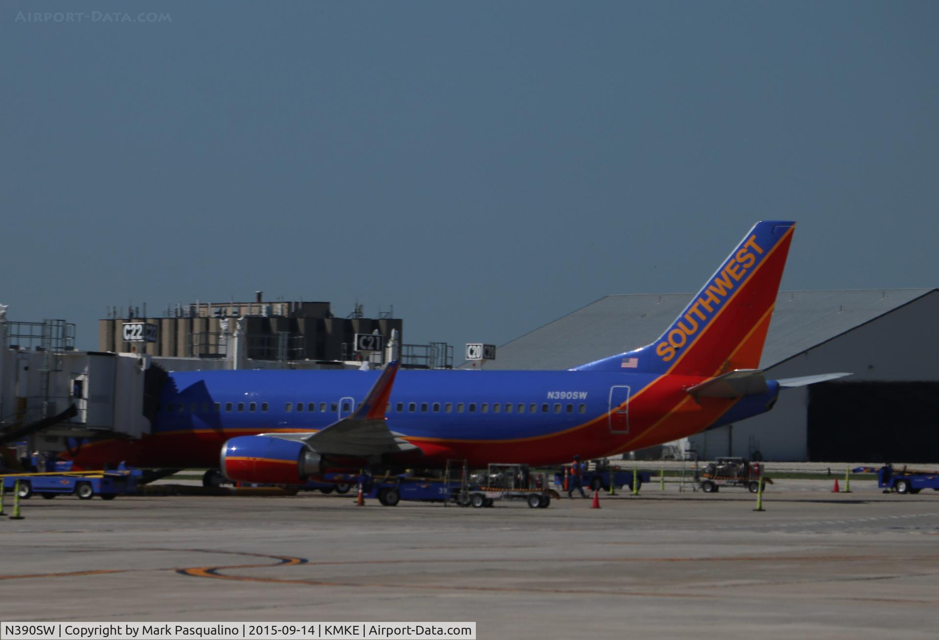 N390SW, 1994 Boeing 737-3H4 C/N 26593, Boeing 737-300