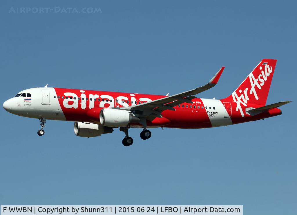 F-WWBN, 2015 Airbus A320-216 C/N 6676, C/n 6676 - To be HS-BBR