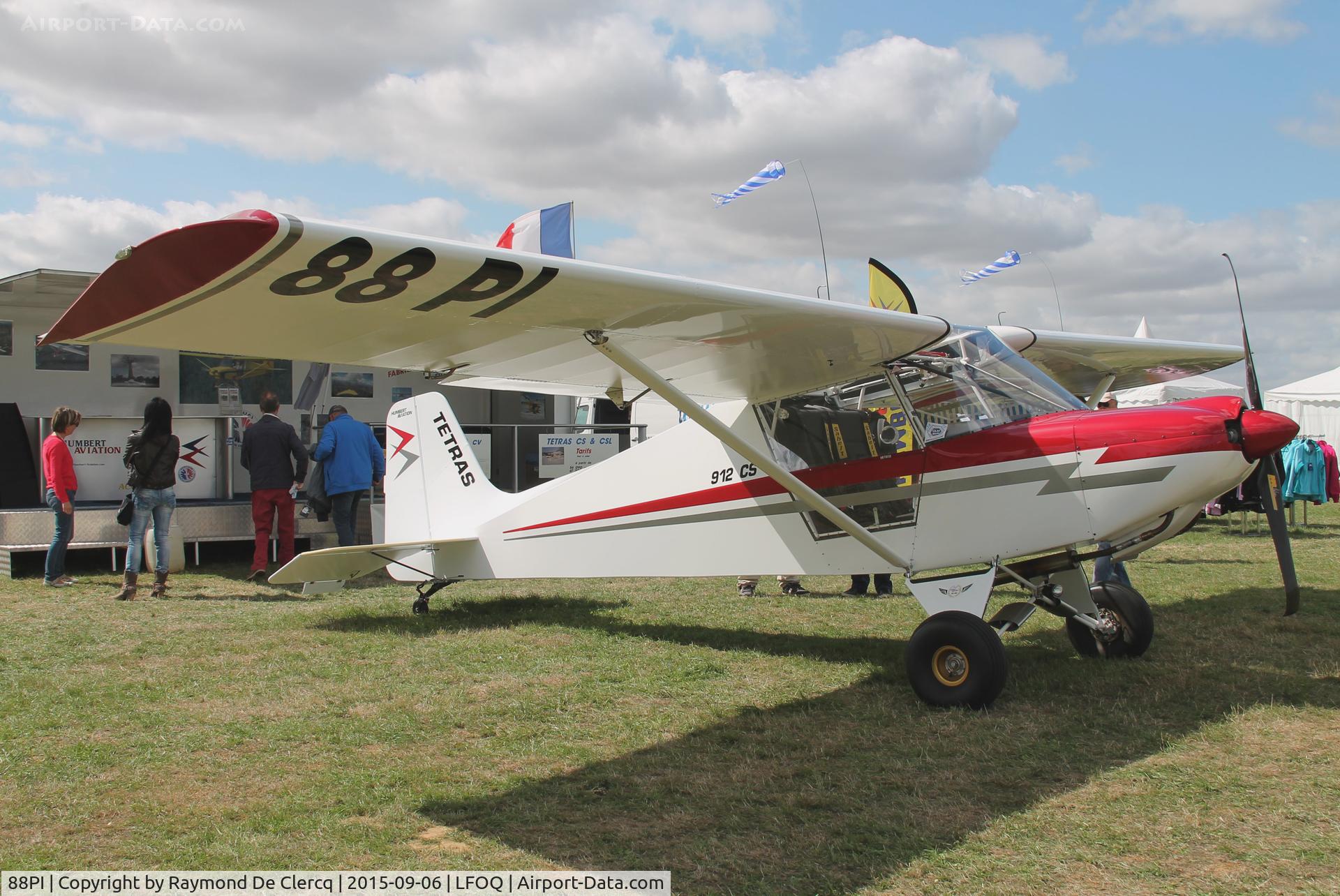 88PI, Humbert Tétras 912 CS C/N not found 88PI, ULM salon Blois.