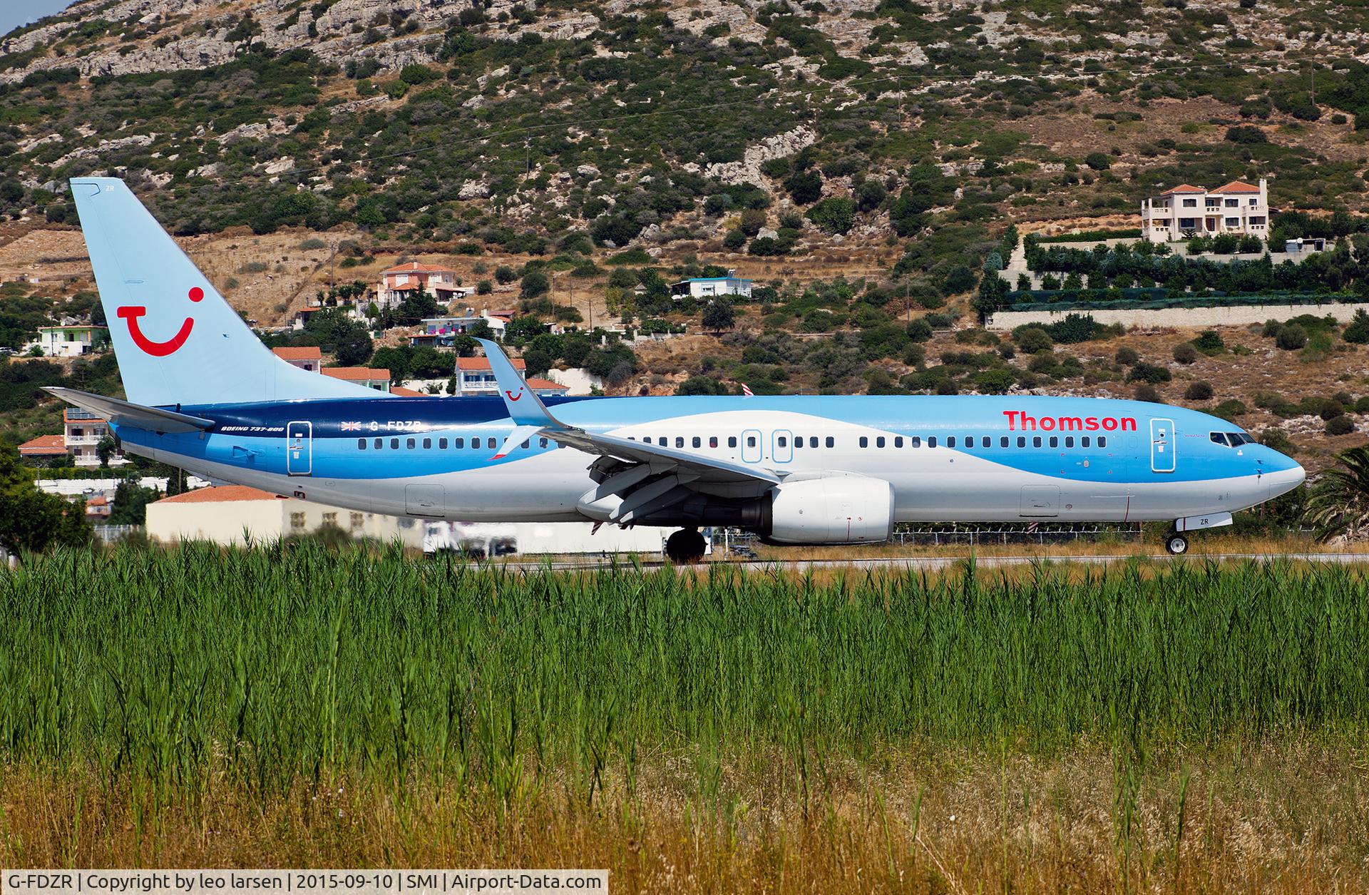 G-FDZR, 2009 Boeing 737-8K5 C/N 35145, Samos Greece 10.9.15