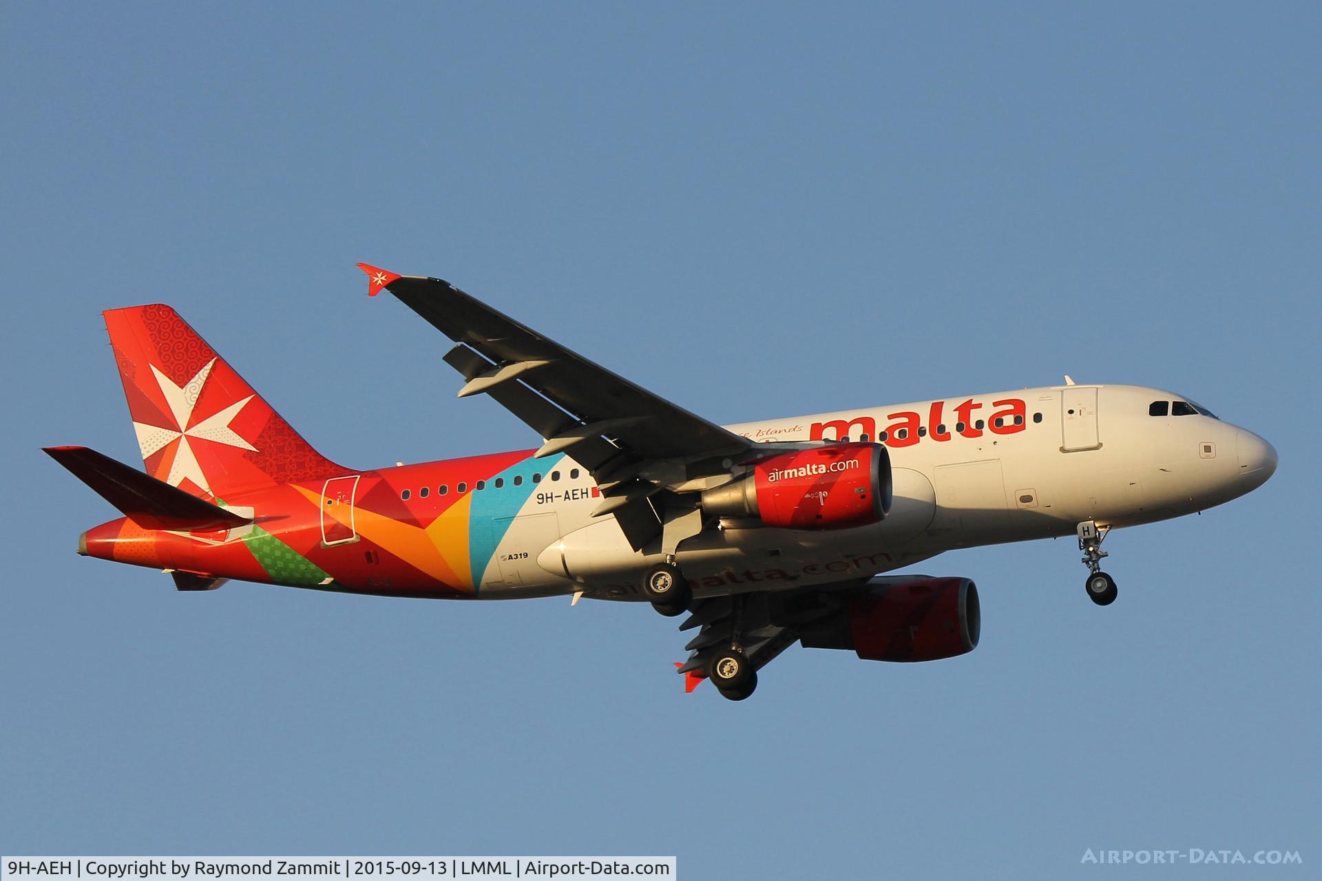 9H-AEH, 2004 Airbus A319-111 C/N 2122, A319 9H-AEH Air Malta