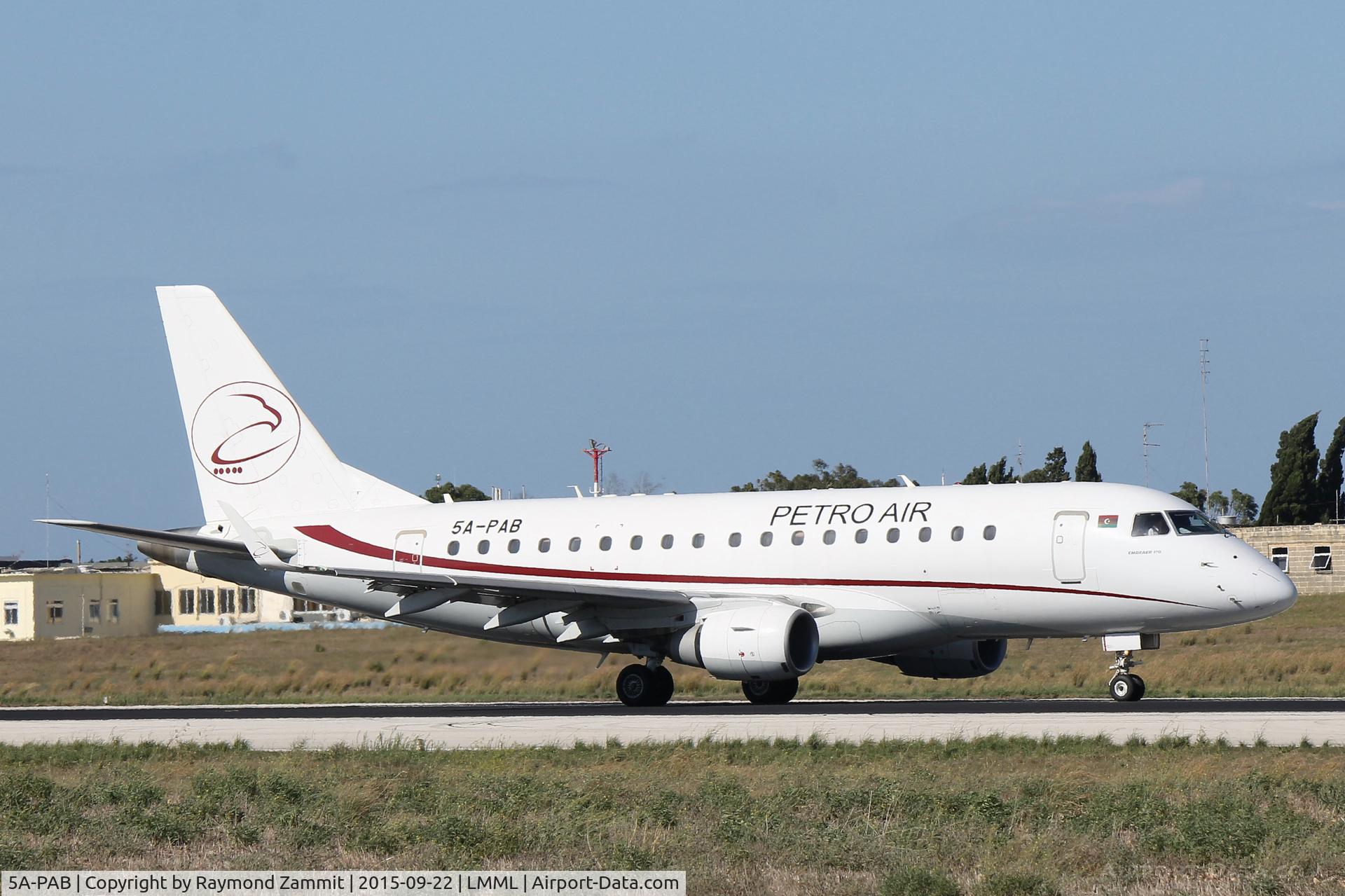 5A-PAB, 2010 Embraer 170LR (ERJ-170-100LR) C/N 17000279, Embraer ERJ170 5A-PAB Petro Air