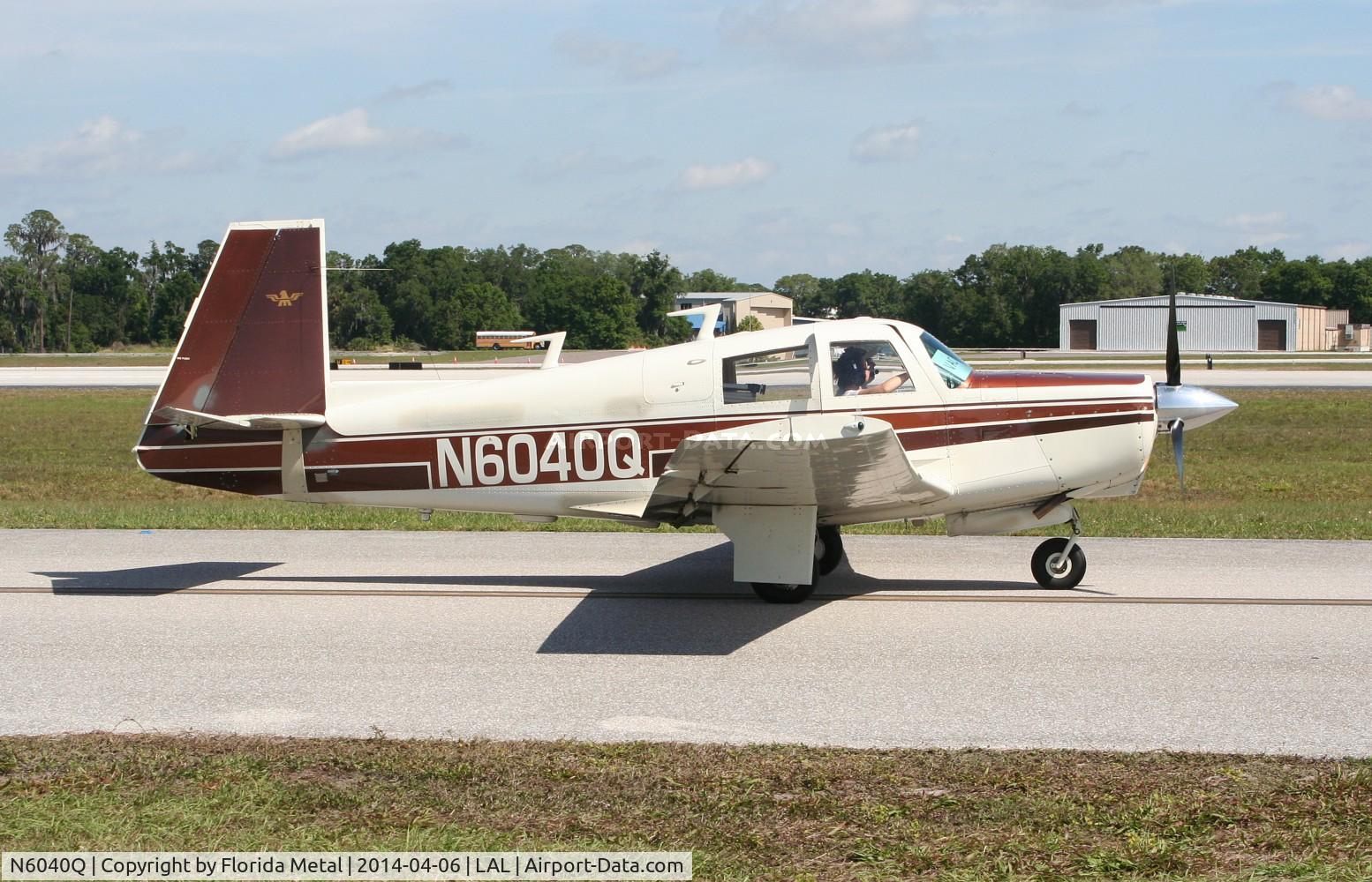 N6040Q, 1966 Mooney M20C Ranger C/N 3289, Mooney M20C