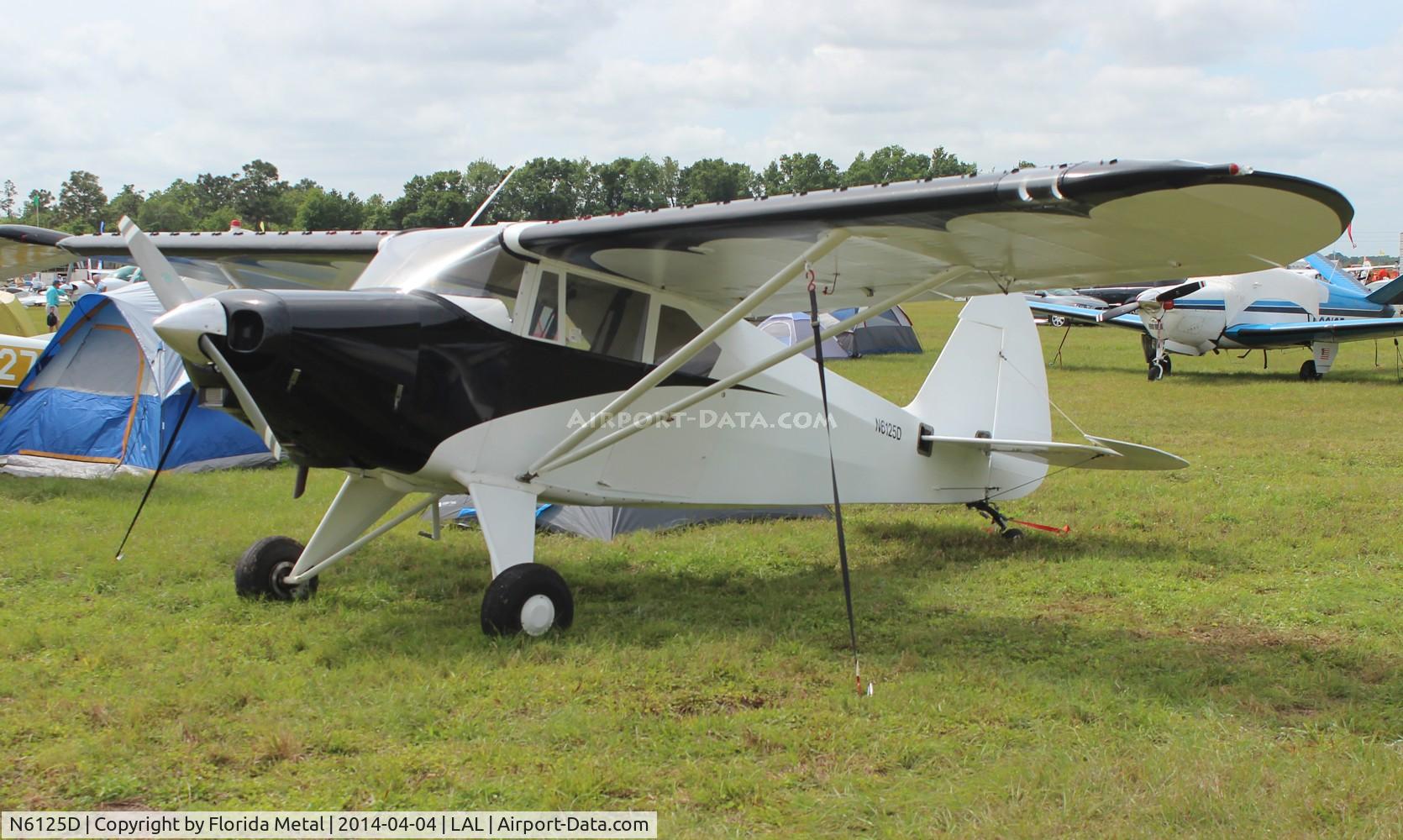 N6125D, 1957 Piper PA-22-150 C/N 22-4769, Piper 22 Tripacer