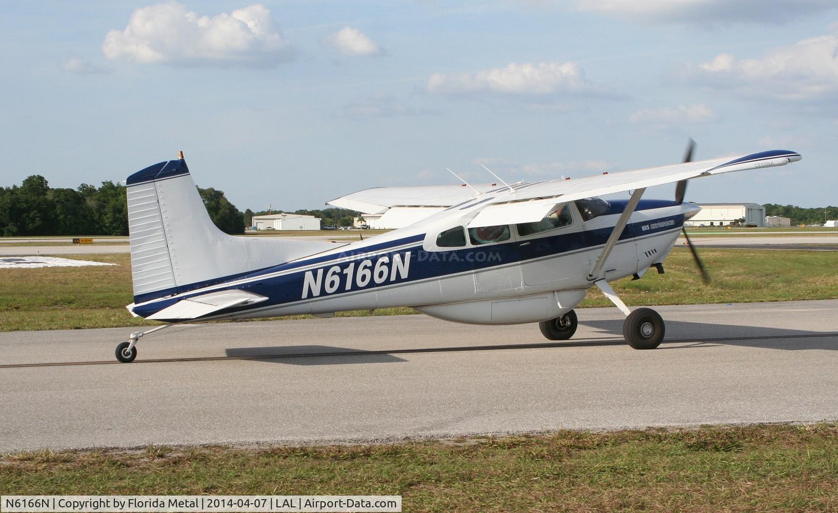 N6166N, 1981 Cessna A185F Skywagon 185 C/N 18504302, Cessna 185F