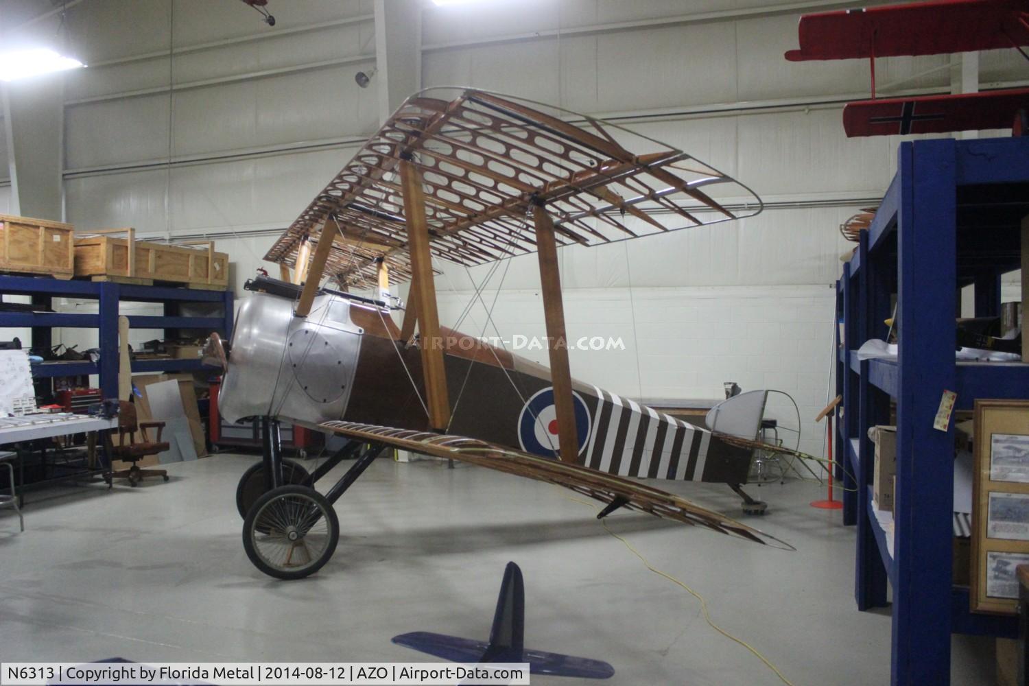 N6313, 1966 Sopwith F.1 Replica C/N B-6313, Sopwith F.!