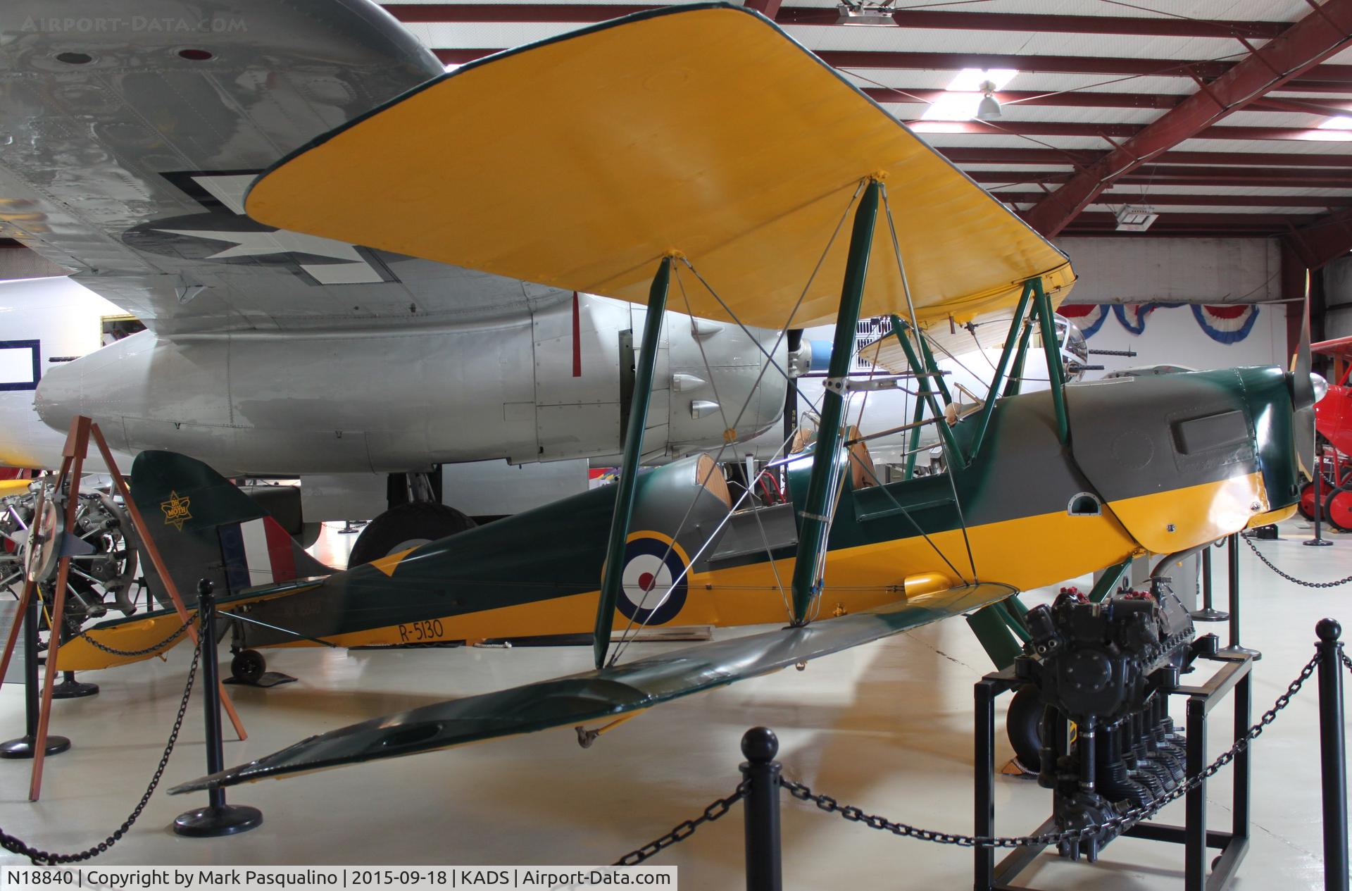 N18840, 1981 De Havilland Canada DH-82C Tiger Moth C/N DHC1317, DH-82C