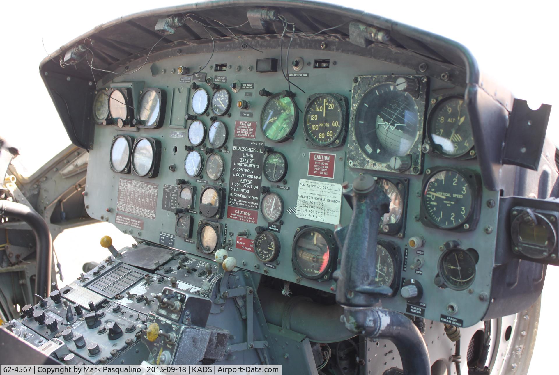 62-4567, 1962 Bell UH-1B Iroquois C/N 627, Bell UH-1B