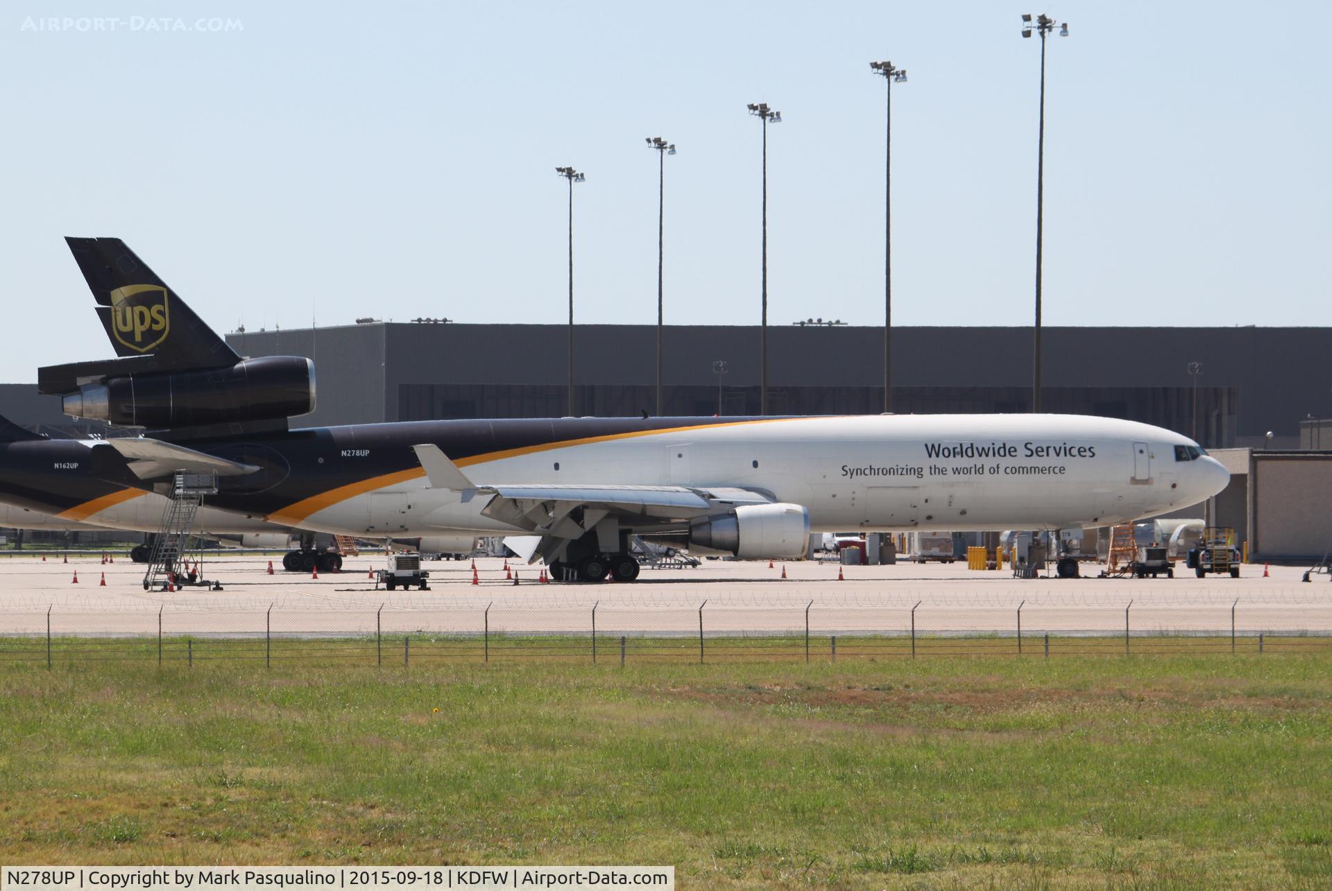 N278UP, 1995 McDonnell Douglas MD-11F C/N 48577, MD-11F