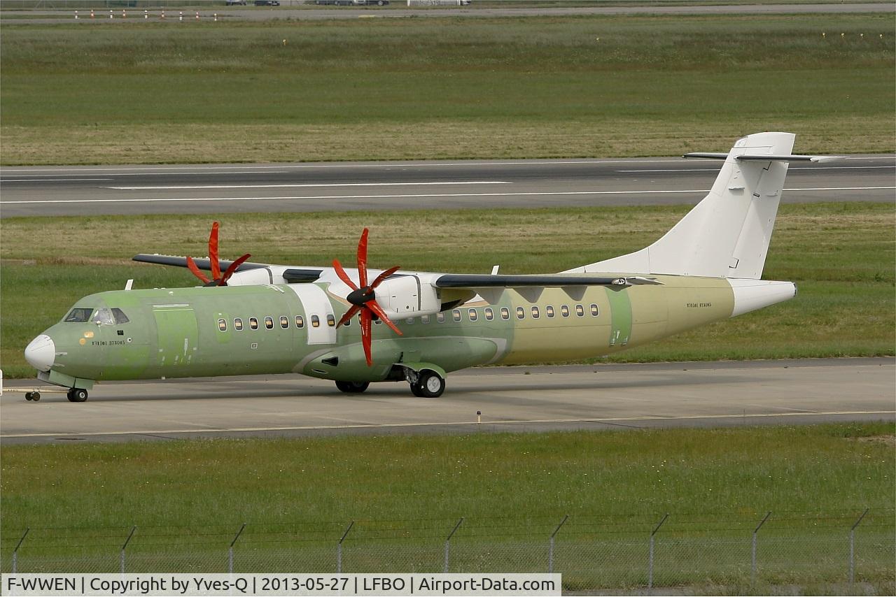 F-WWEN, 2013 ATR 72-600 C/N 1101, ATR 72-600, Toulouse-Blagnac Airport (LFBO-TLS)