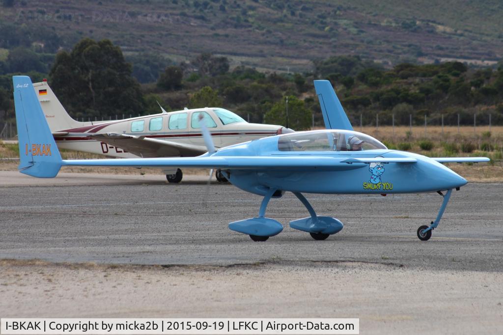 I-BKAK, 1996 Rutan Long-EZ C/N 001 (I-BKAK), Taxiing