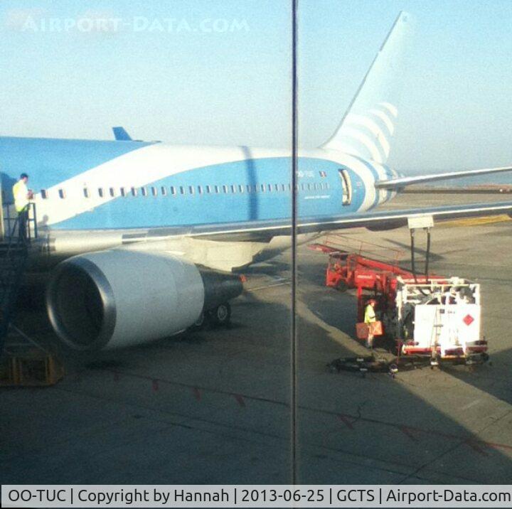 OO-TUC, 1990 Boeing 767-341/ER C/N 24844, Before getting on