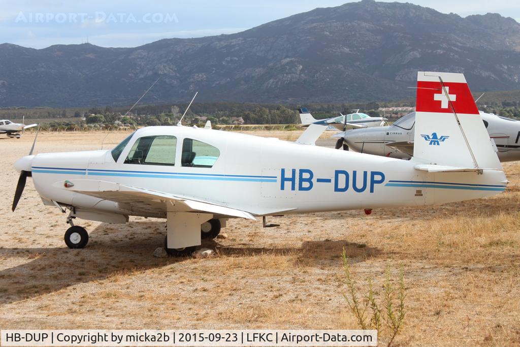 HB-DUP, 1960 Mooney M20A C/N 1658, Parked