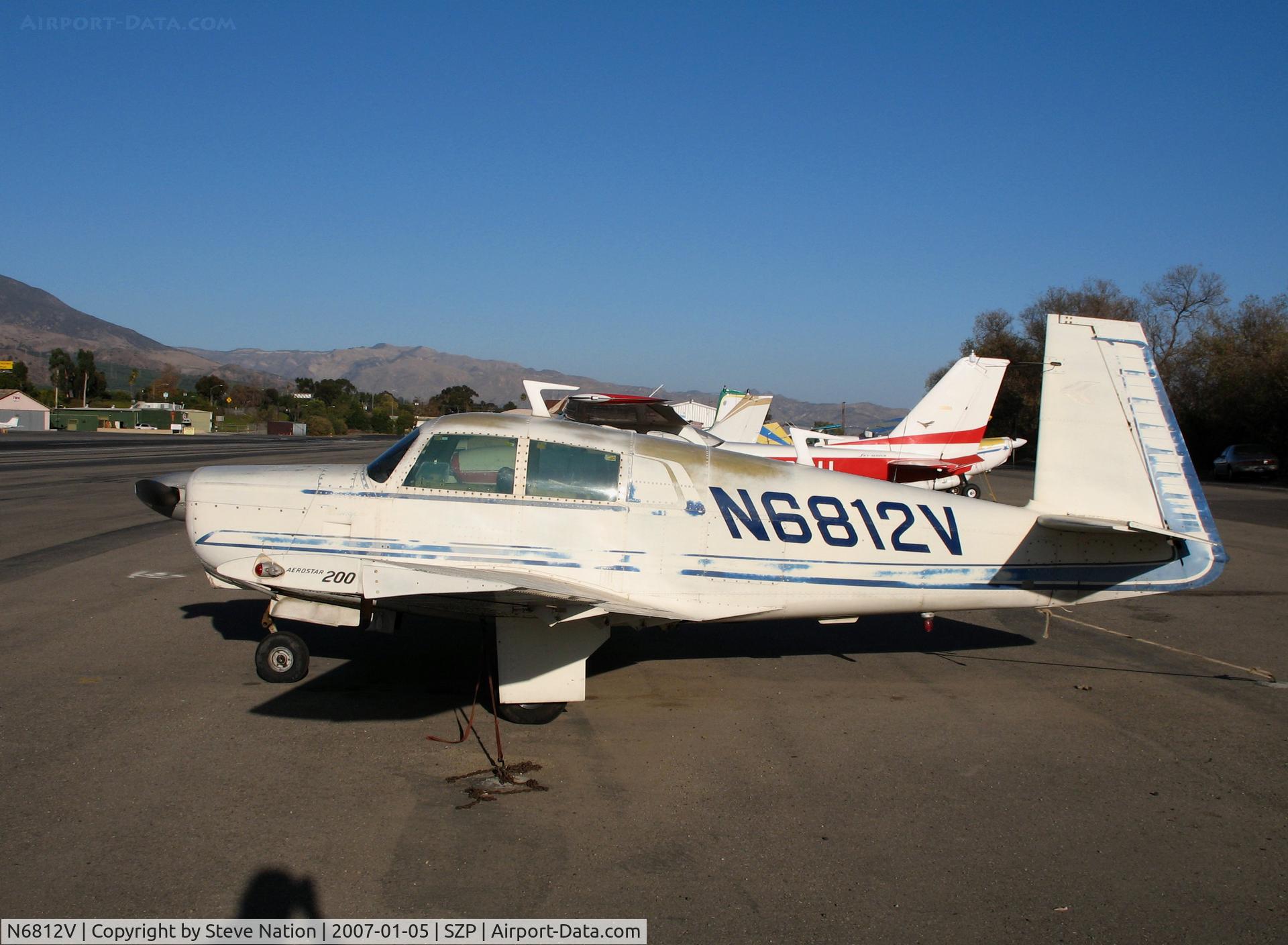 N6812V, 1970 Mooney M20C Ranger C/N 700091, 1970 Mooney M20C @ Santa Paula Airport, CA