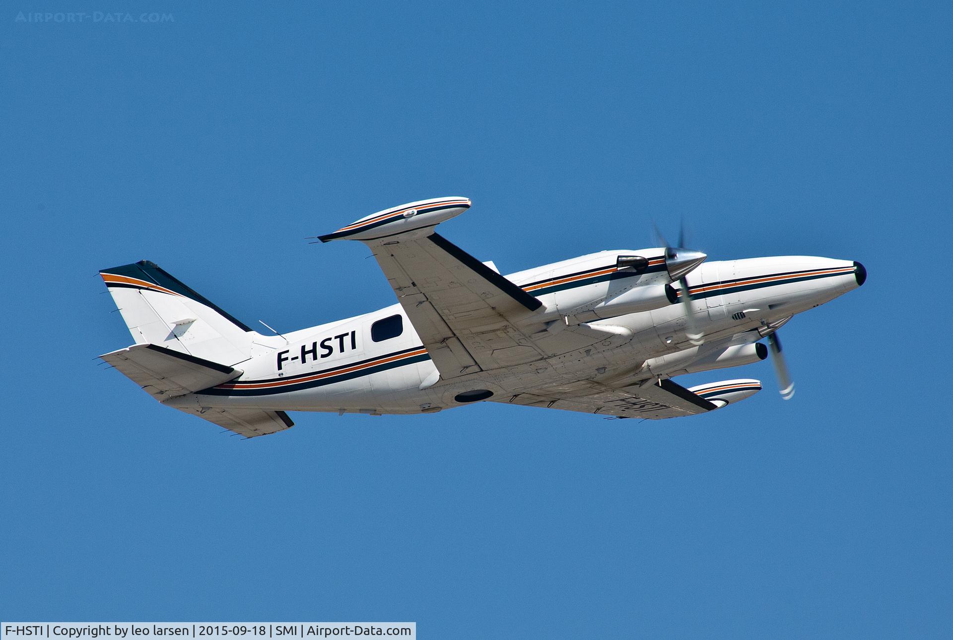 F-HSTI, 1981 Piper PA-31T2-620 Cheyenne IIXL C/N 31T-8166033, Samos Greece 18.9.15