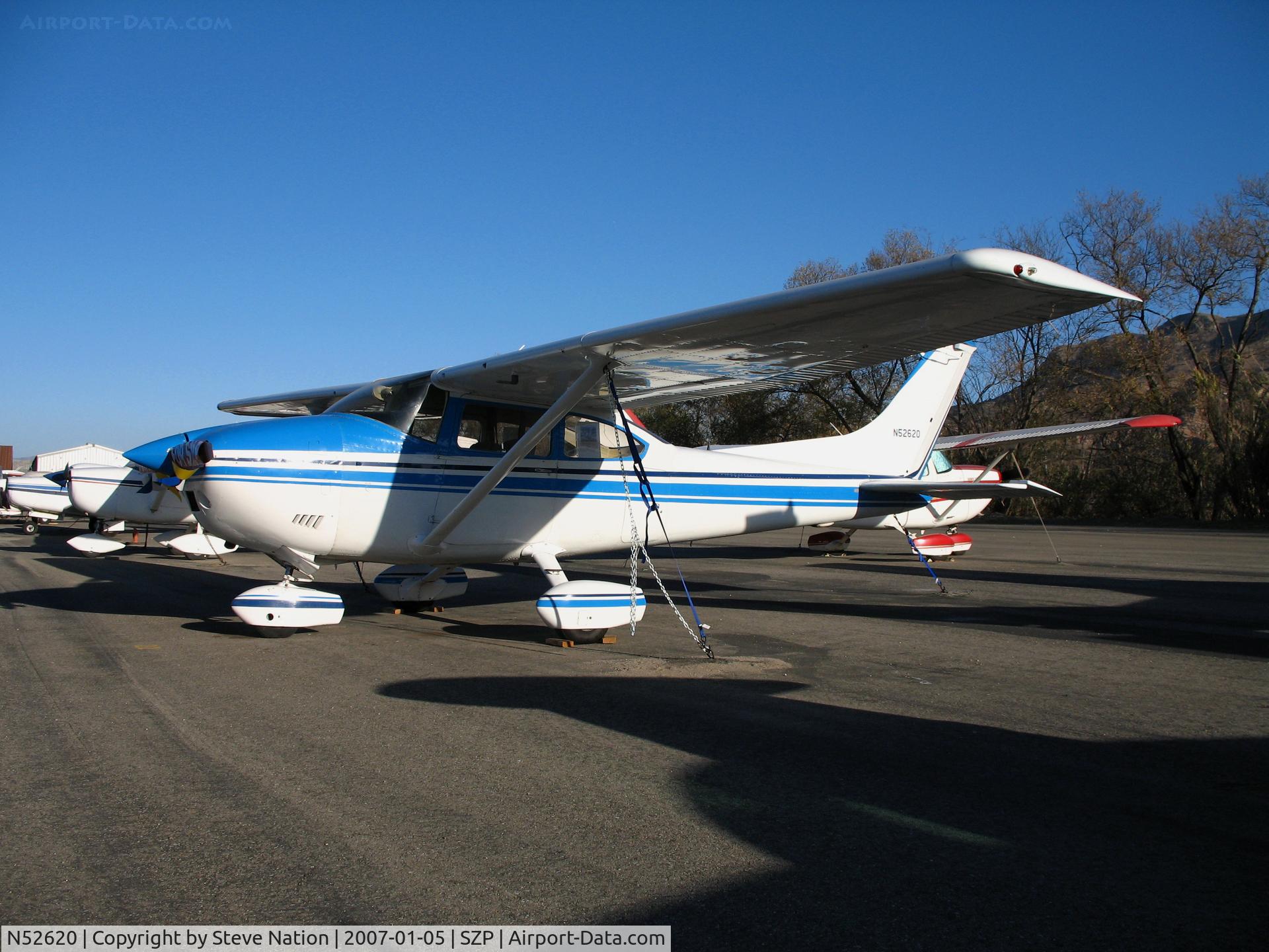 N52620, 1973 Cessna 182P Skylane C/N 18262718, 1973 Cessna 182P @ Santa Paula Airport, CA (now based in San Diego, CA area)