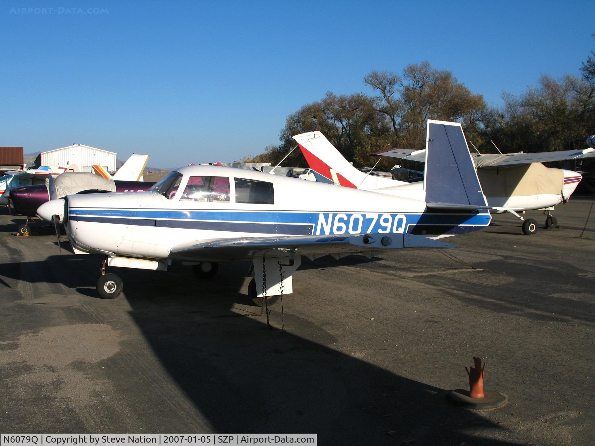 N6079Q, 1965 Mooney M20C Ranger C/N 3255, 1965 Mooney M20C @ Santa Paula Airport, CA
