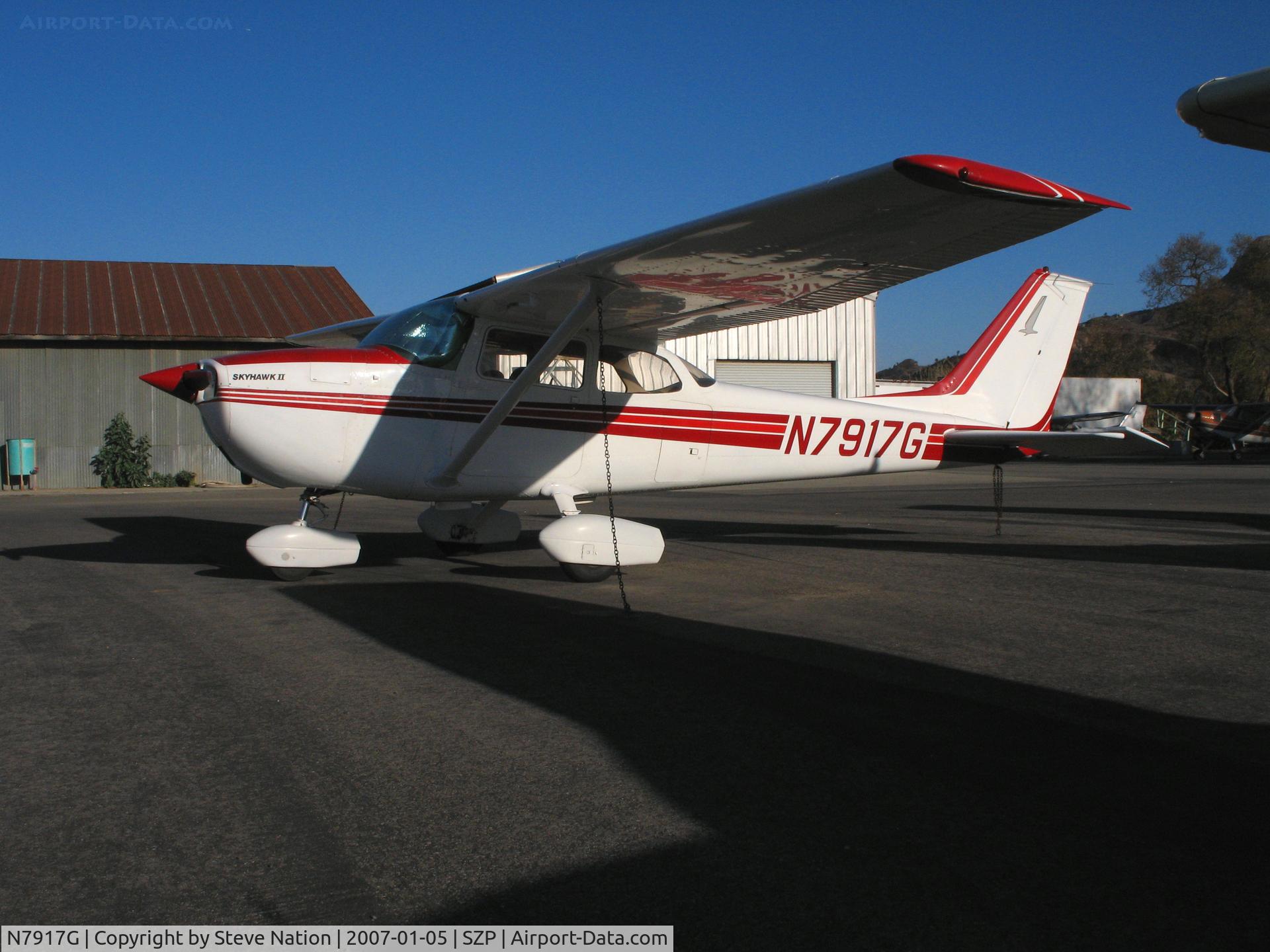 N7917G, 1970 Cessna 172L C/N 17259617, 1970 Cessna 172L @ Santa Paula Airport, CA