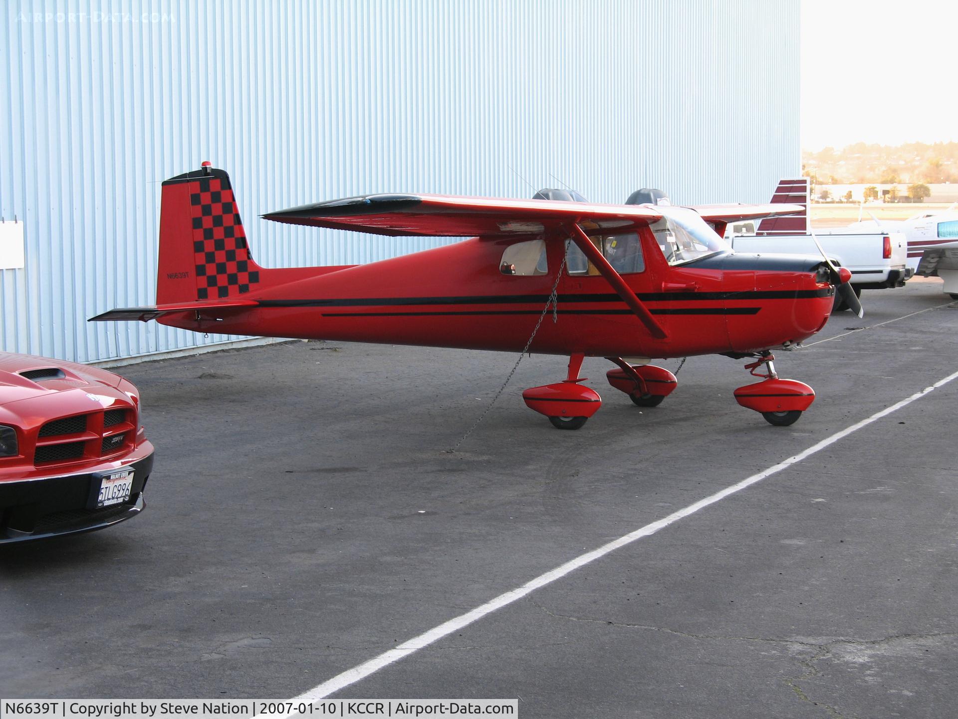 N6639T, 1960 Cessna 150A C/N 15059039, 1960 Cessna 150A @ Buchanan Field, Concord, CA