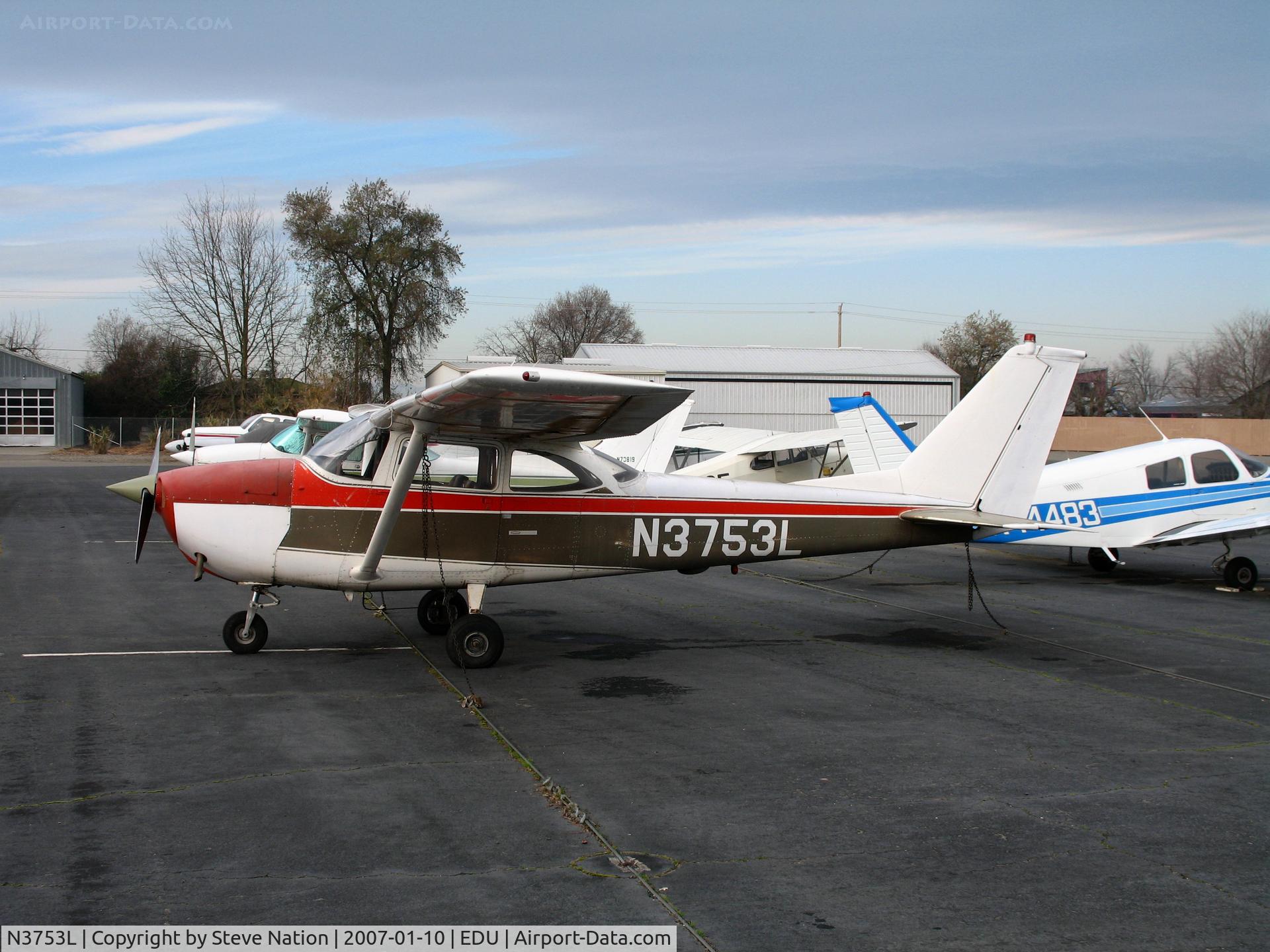 N3753L, 1965 Cessna 172G C/N 17253922, 1965 Cessna 172G @ University Airport, Davis, CA