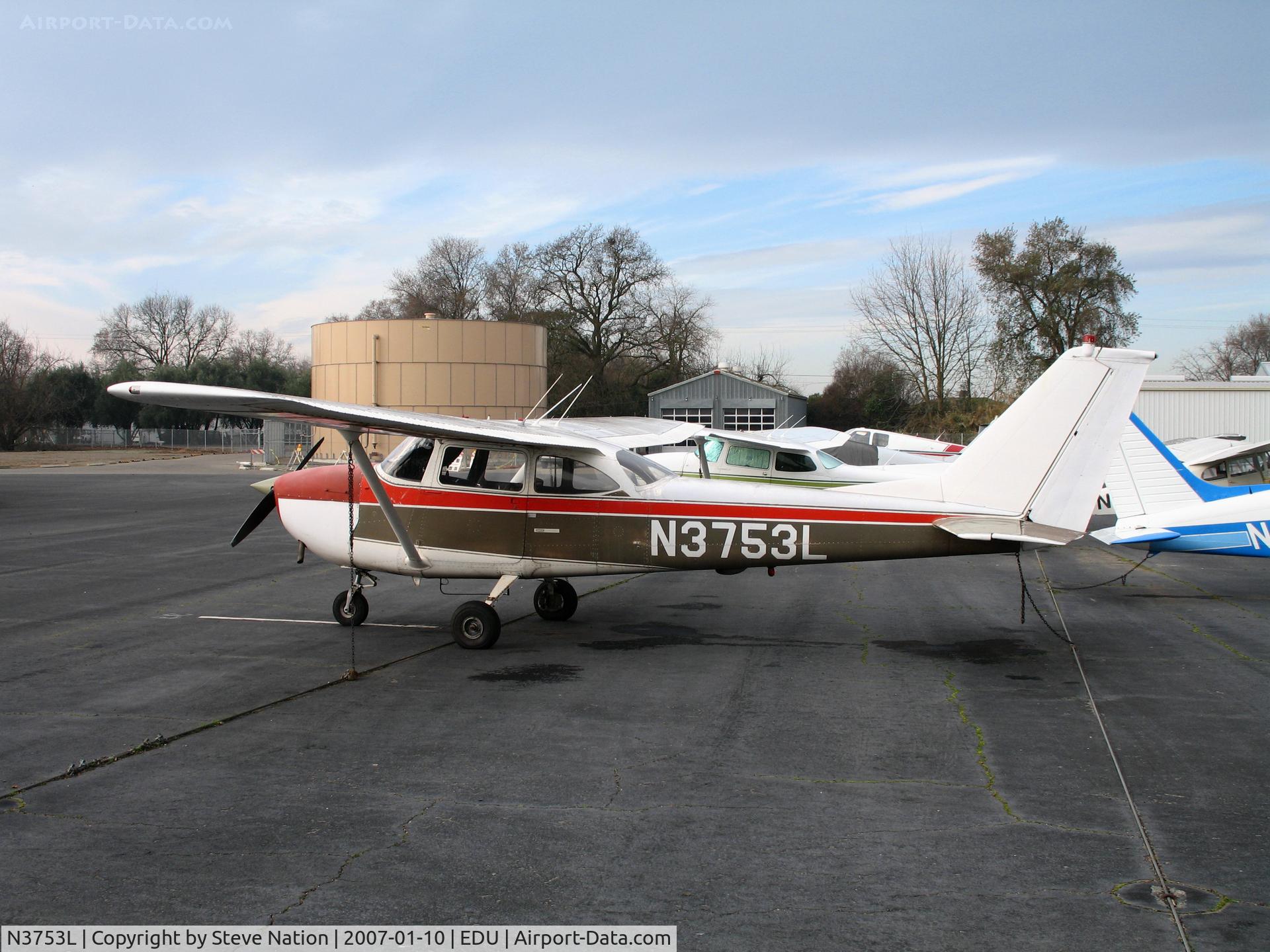 N3753L, 1965 Cessna 172G C/N 17253922, 1965 Cessna 172G @ University Airport, Davis, CA