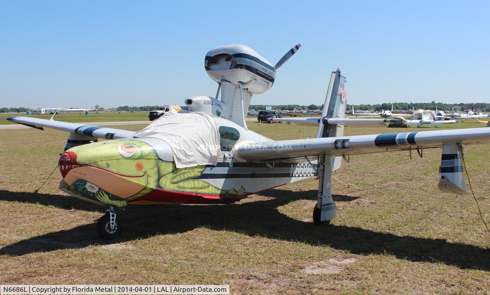 N6686L, 1970 Lake LA-4-200 Buccaneer C/N 449, Lake LA-4