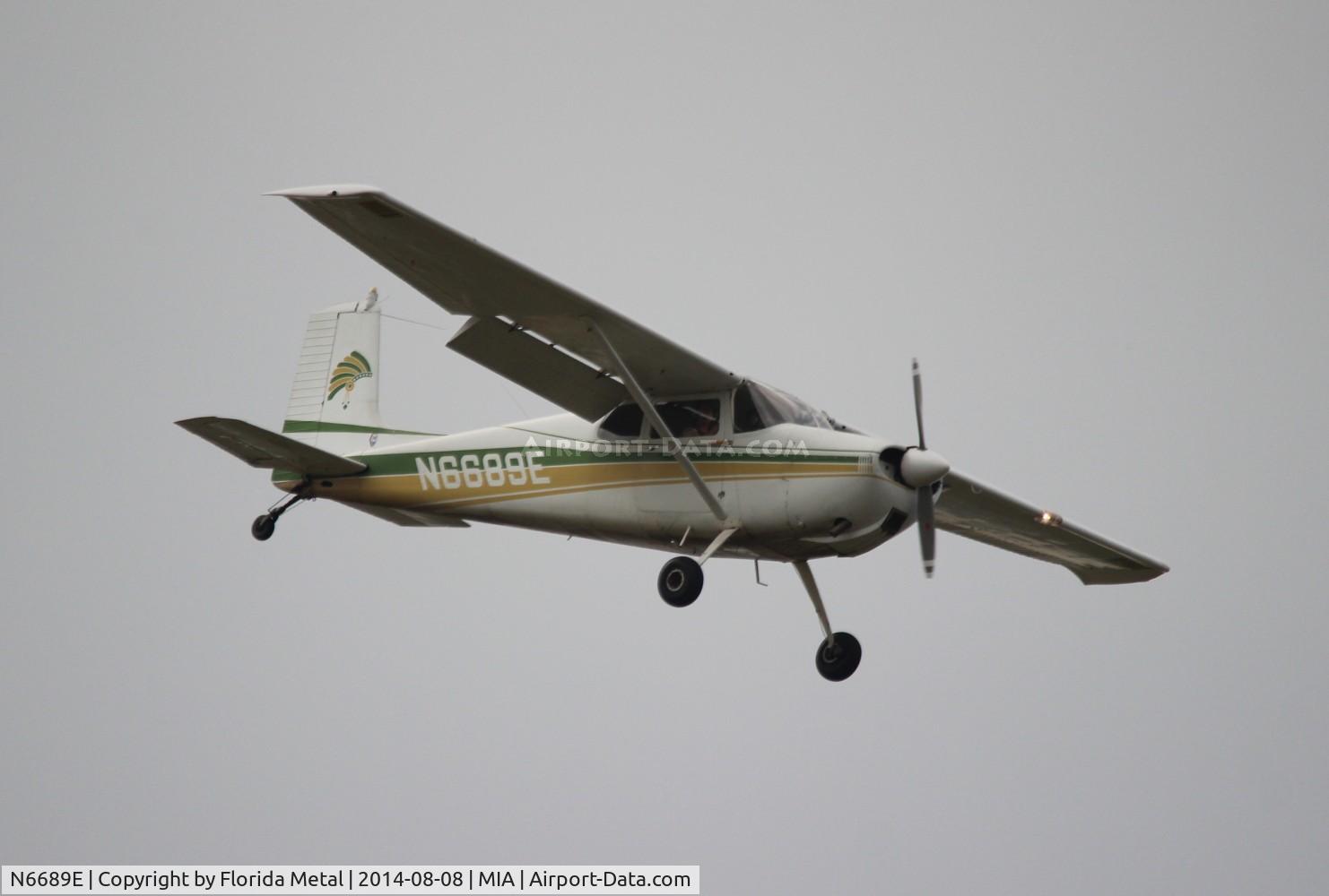 N6689E, 1959 Cessna 175 Skylark C/N 56189, Cessna 175 - not something you see every day at MIA