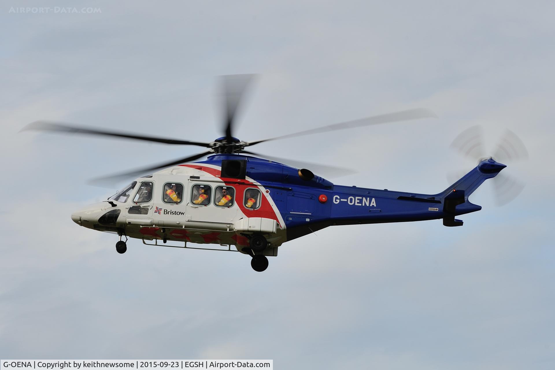 G-OENA, 2013 AgustaWestland AW189 C/N 49007, Bristow AW189.