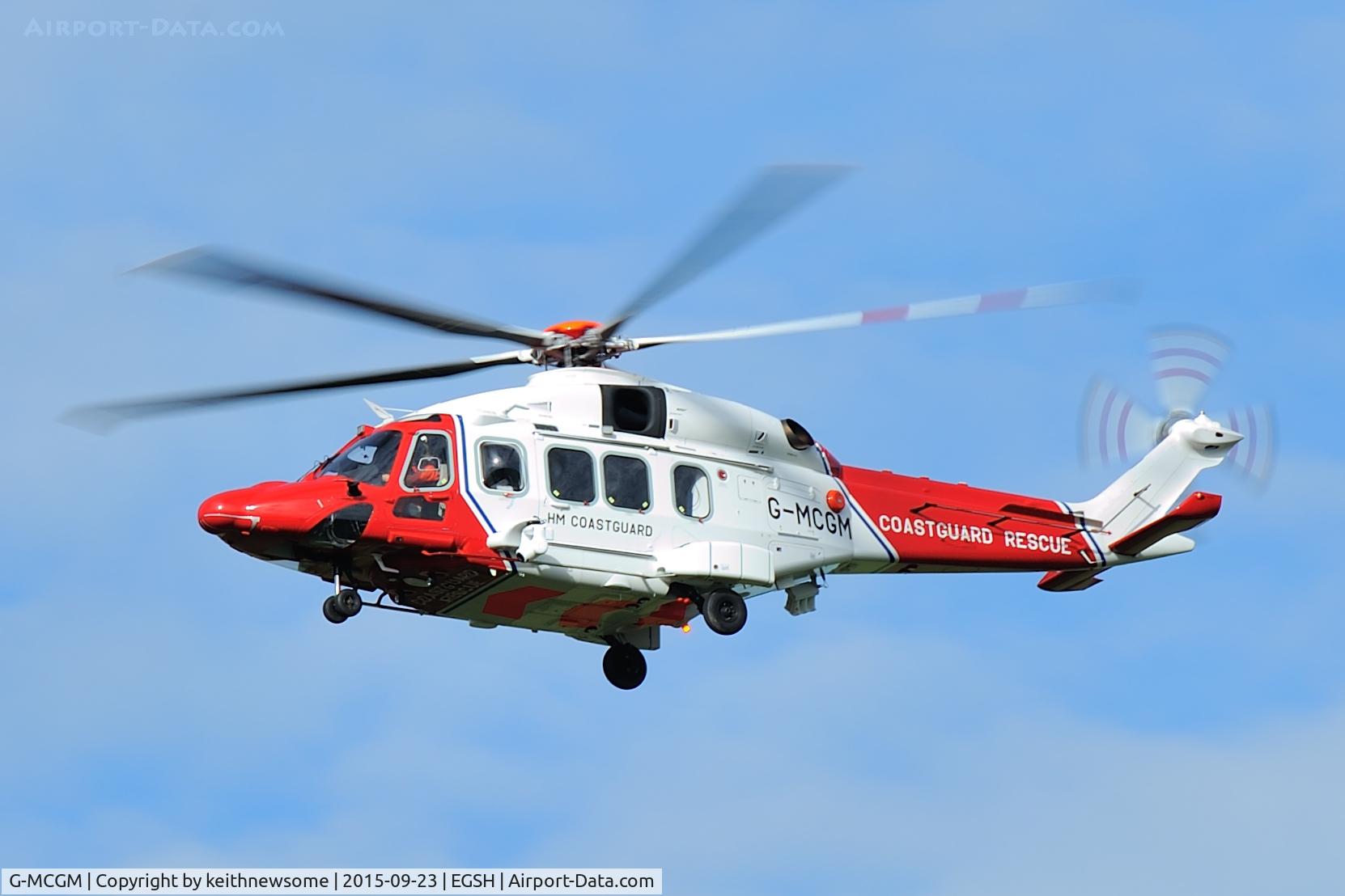 G-MCGM, 2014 AgustaWestland AW189 C/N 89001, Bristow AW189.