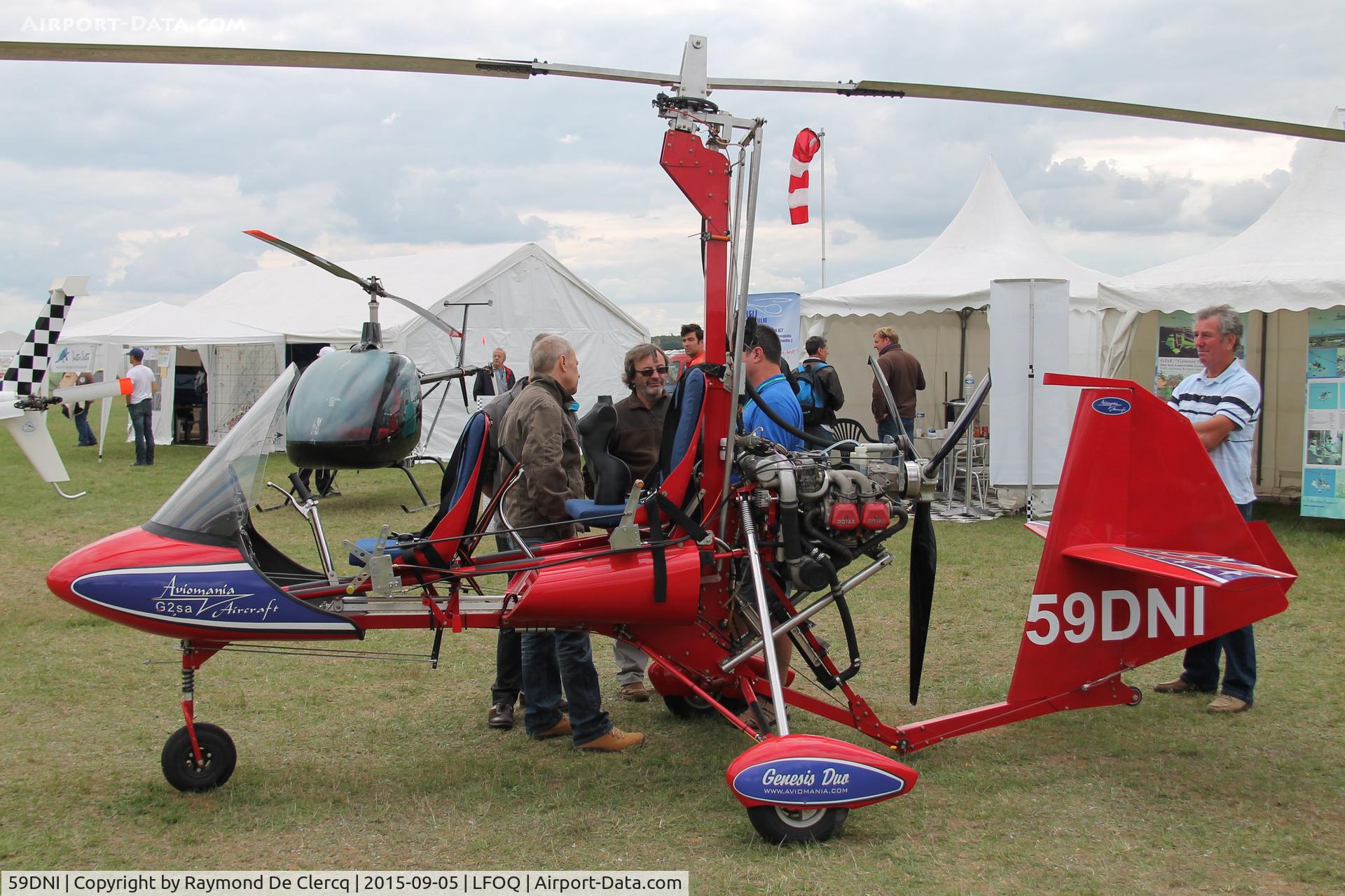 59DNI, Aviomania G2sa Genesis Duo C/N not found 59DNI, ULM salon Blois