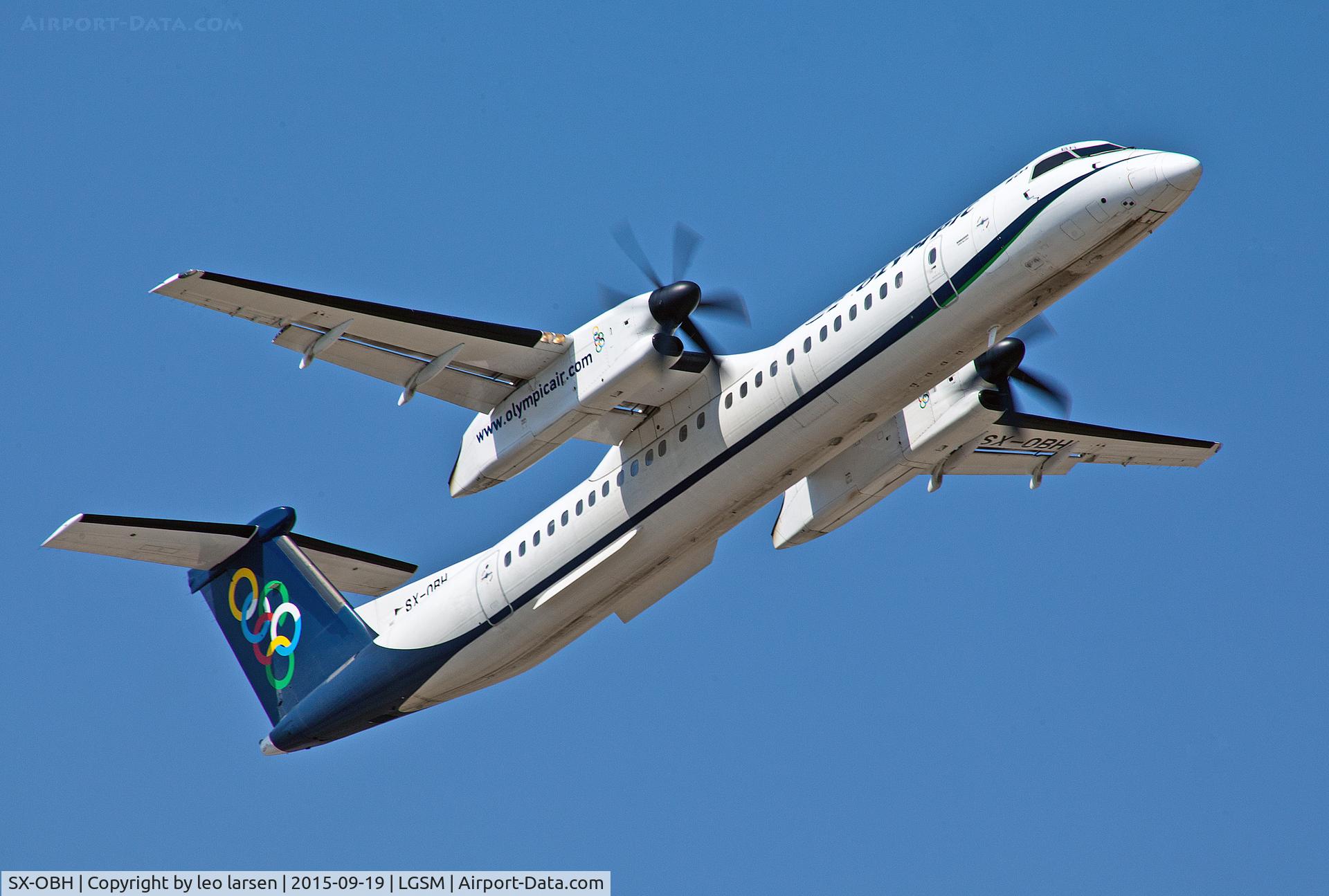 SX-OBH, 2010 Bombardier DHC-8-402 Dash 8 C/N 4327, Samos Greece 19.9.15
