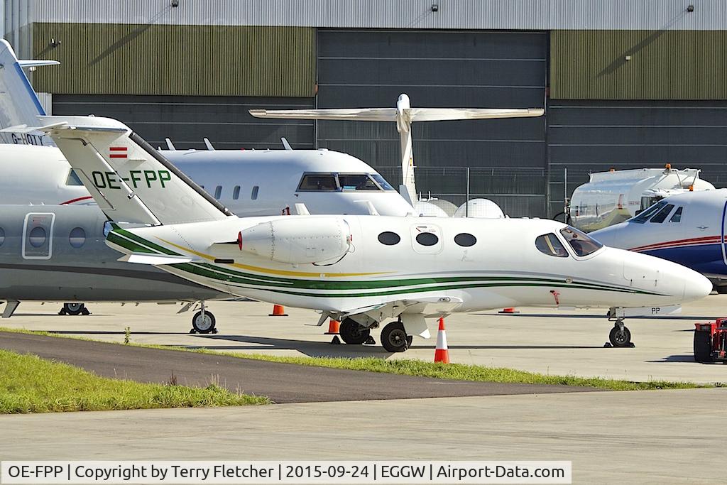 OE-FPP, 2009 Cessna 510 Citation Mustang Citation Mustang C/N 510-0186, Cessna 510 Citation Mustang, c/n: 510-0186 at Luton