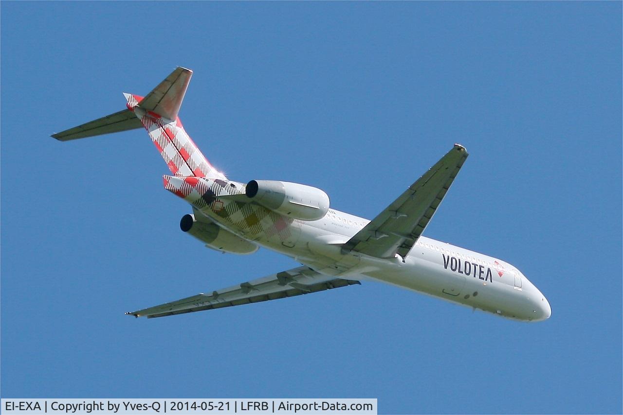 EI-EXA, 2003 Boeing 717-2BL C/N 55172, Boeing 717-2BL, Take off rwy 07R, Brest-Bretagne Airport (LFRB-BES)