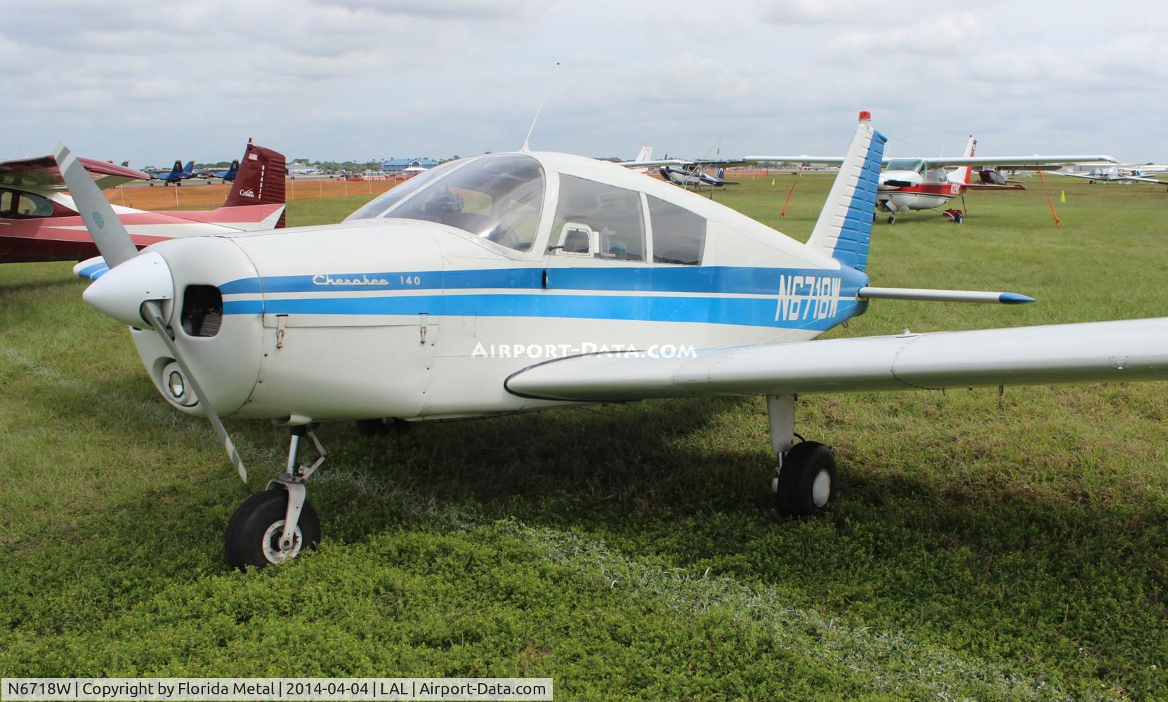 N6718W, 1965 Piper PA-28-140 C/N 28-20831, PA-28-140