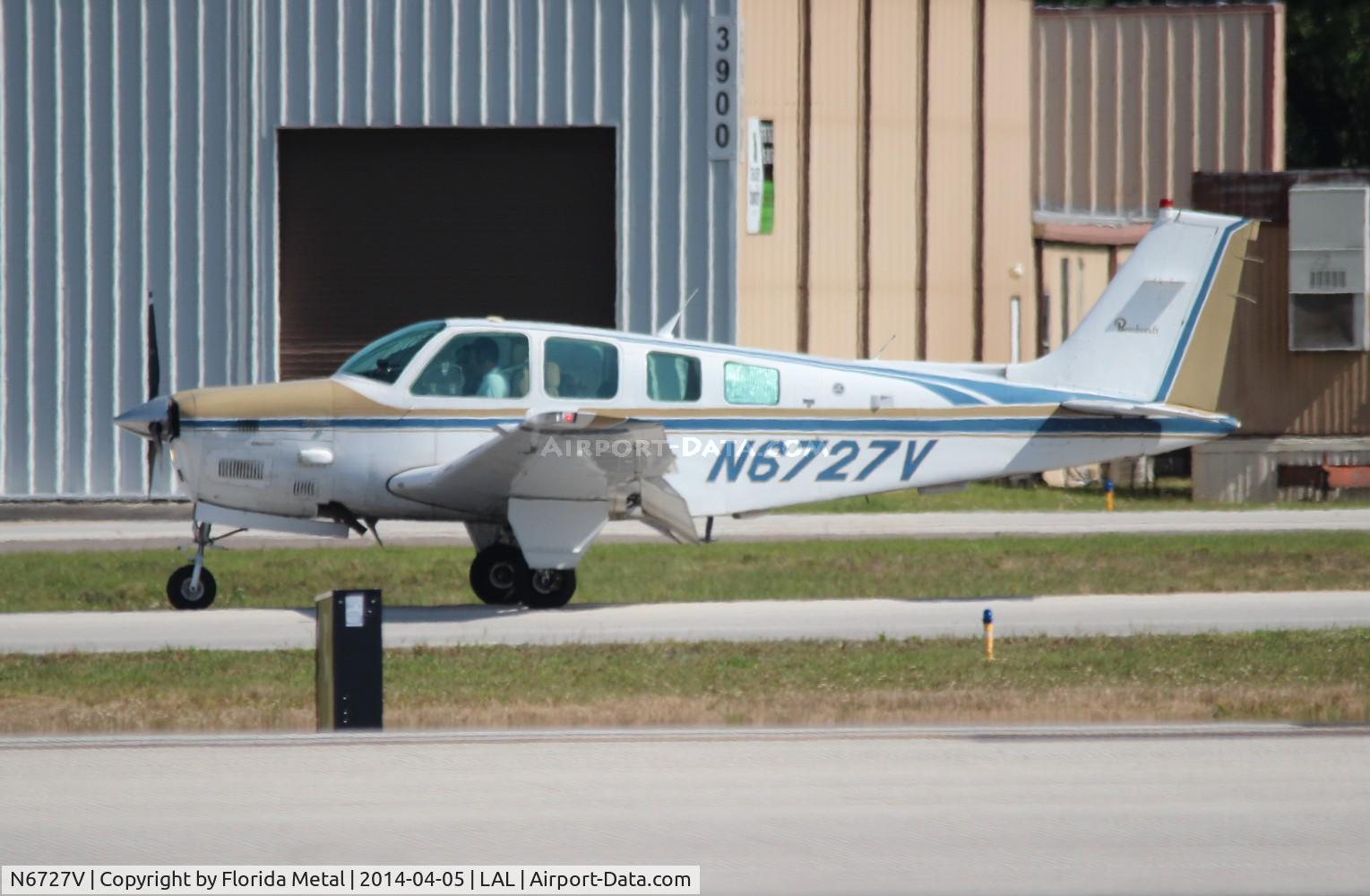 N6727V, 1983 Beech B36TC Bonanza C/N EA-378, Bonanza 36