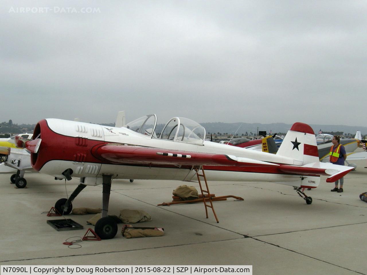 N7090L, 1993 Yakovlev Yak-55M C/N 930807, 1993 Yakovlev YAK 55M, Vedeneev (Ivchenko) M-14P 360 Hp radial, Experimental class