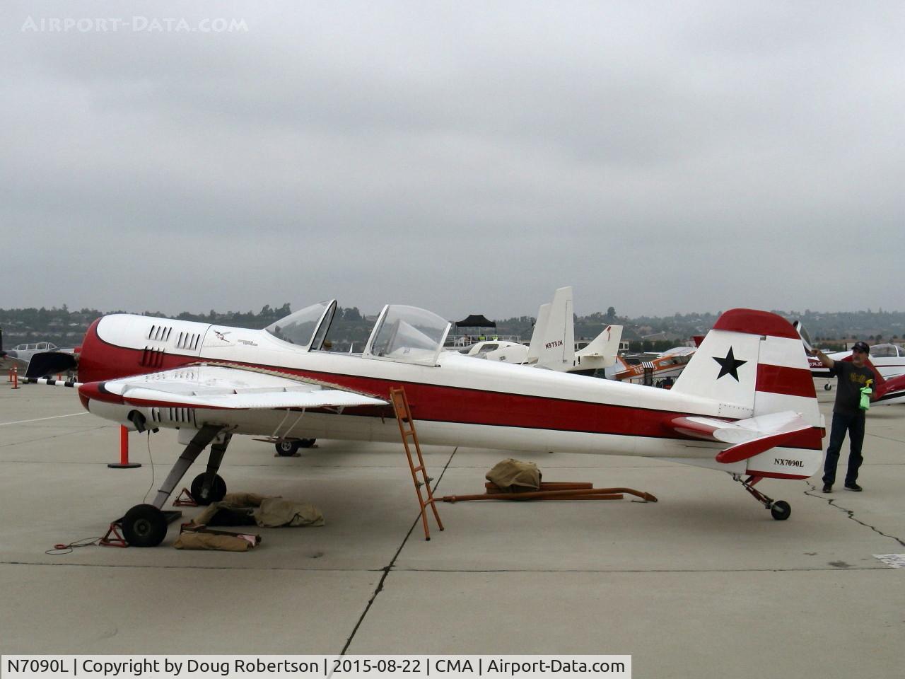 N7090L, 1993 Yakovlev Yak-55M C/N 930807, 1993 Yakovlev YAK 55M, Vedeneev (Ivchenko) M-14P 360 Hp, Experimental class trainer