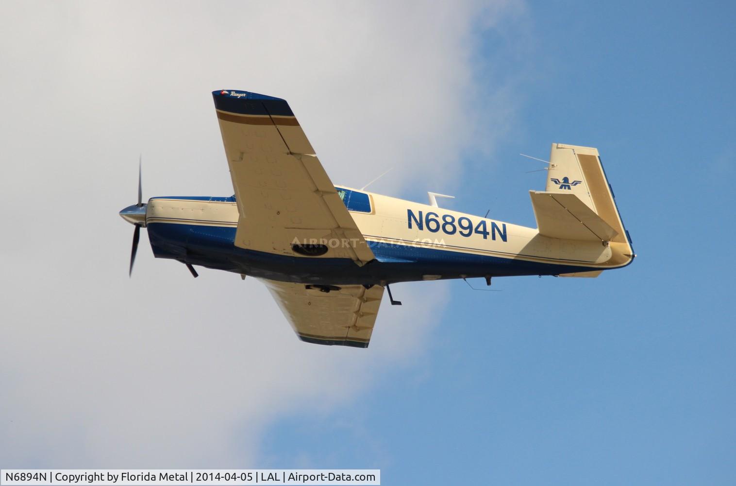 N6894N, 1968 Mooney M20C Ranger C/N 680164, Mooney M20C