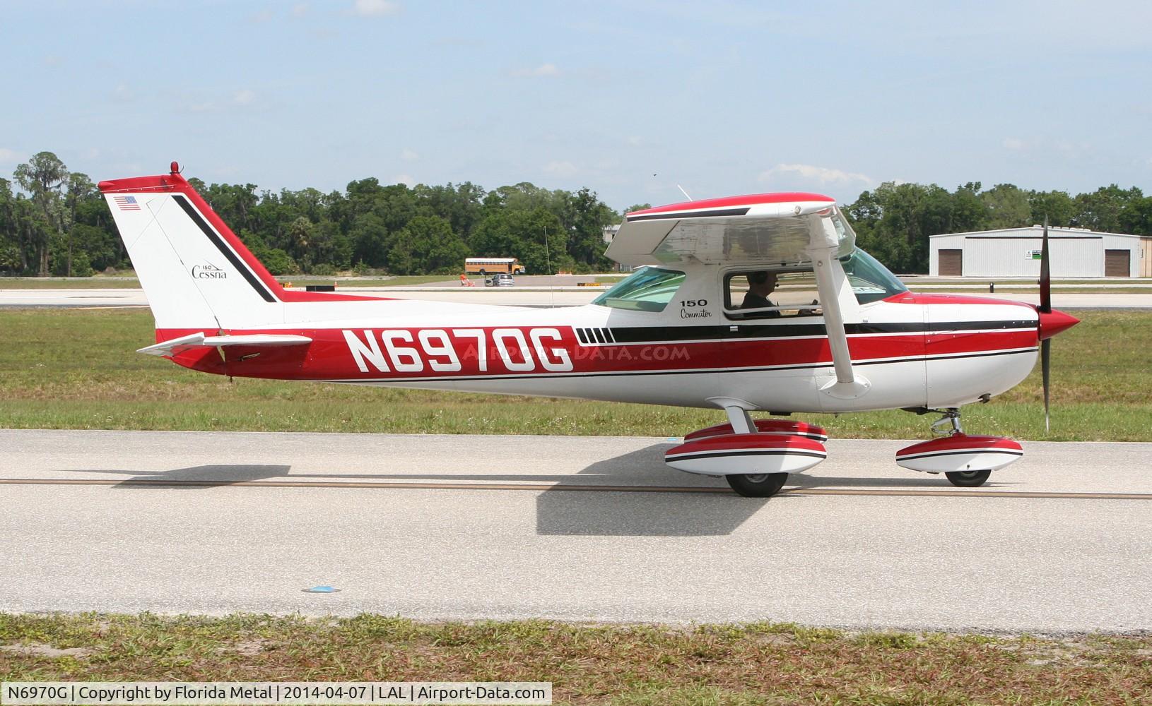 N6970G, 1970 Cessna 150L C/N 15072470, Cessna 150L