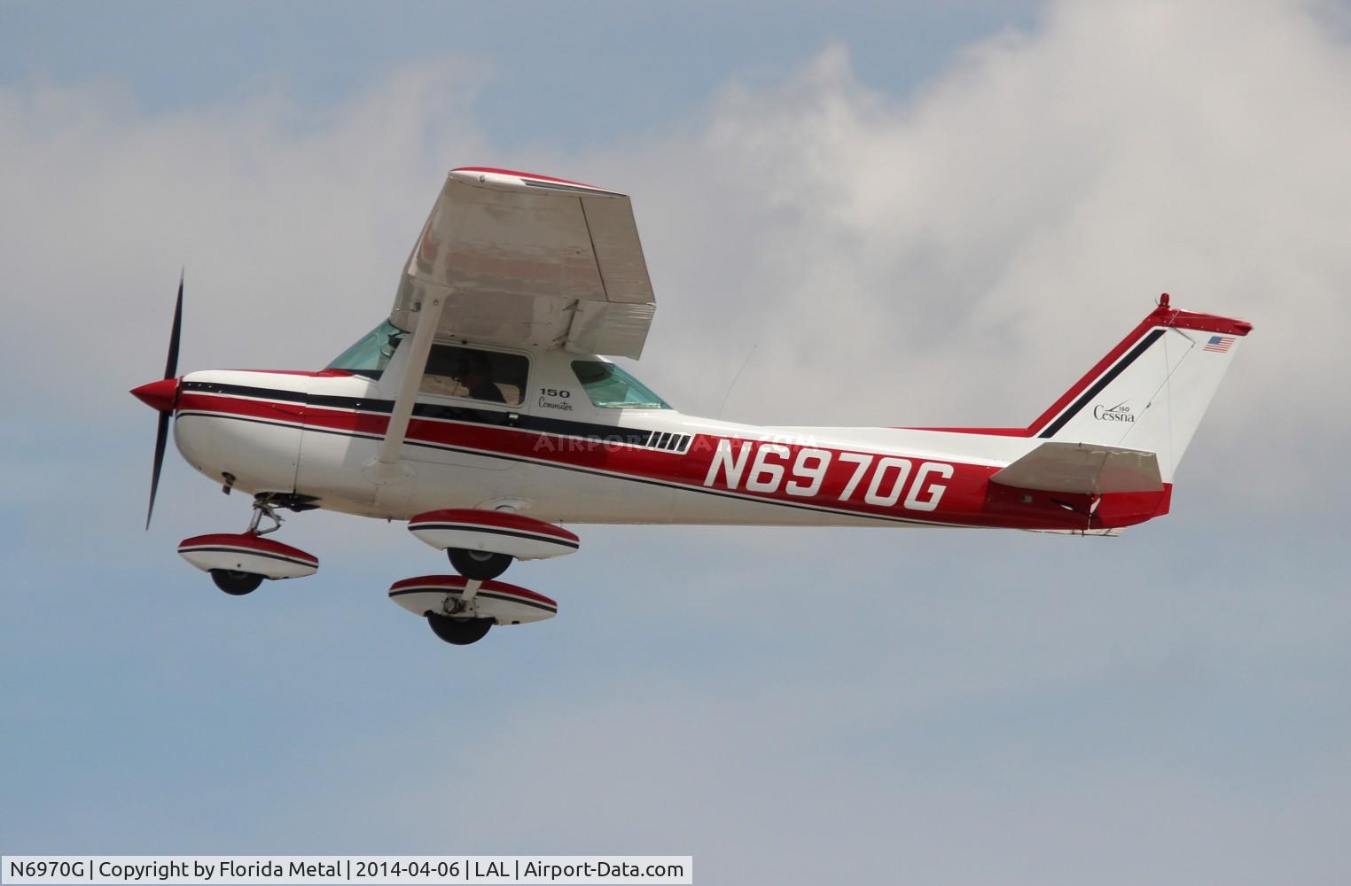 N6970G, 1970 Cessna 150L C/N 15072470, Cessna 150L