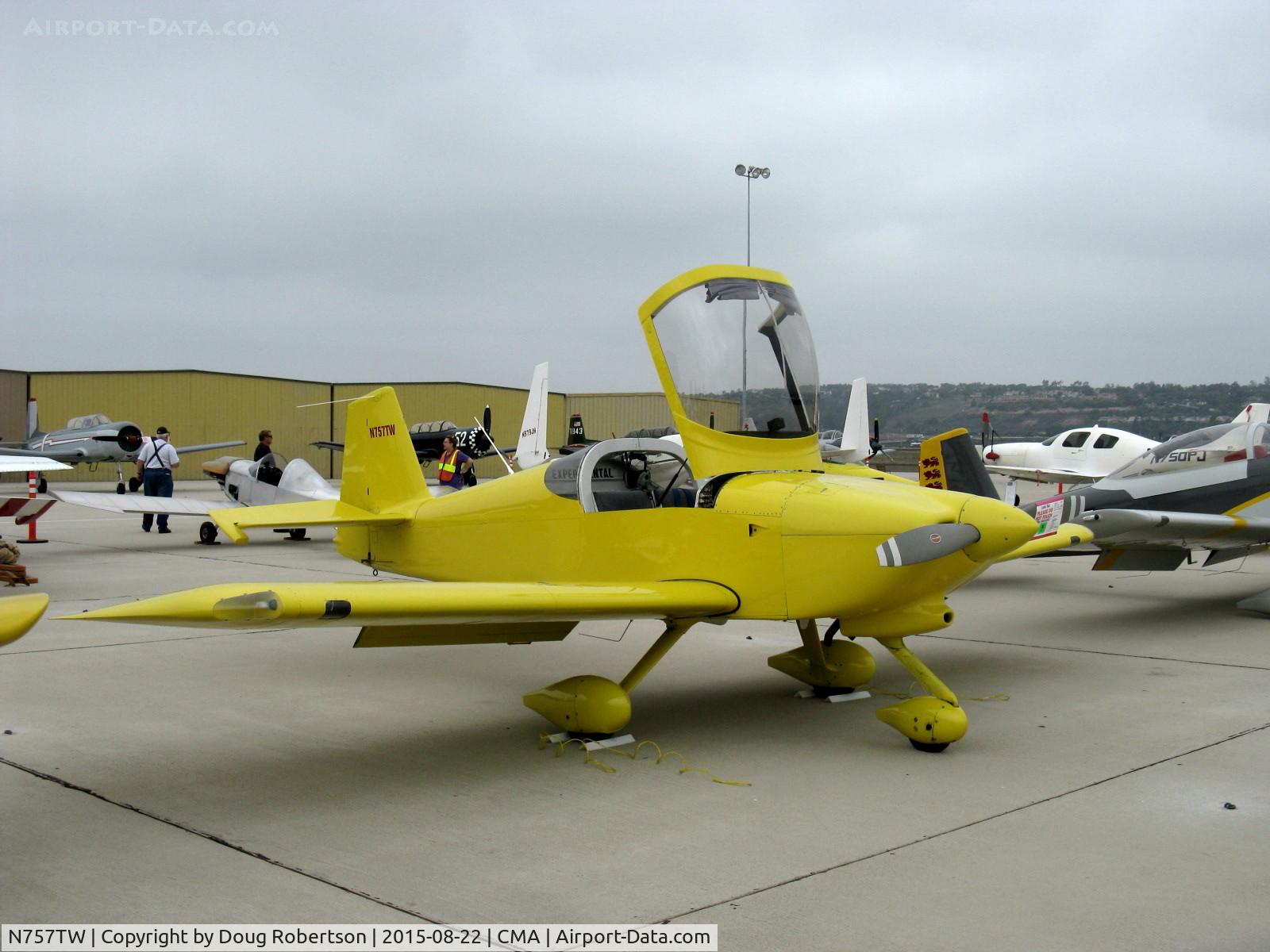 N757TW, 2002 Vans RV-6A C/N 23911, 2002 Kummer VAN's RV-6A, Lycoming O-360 188 Hp