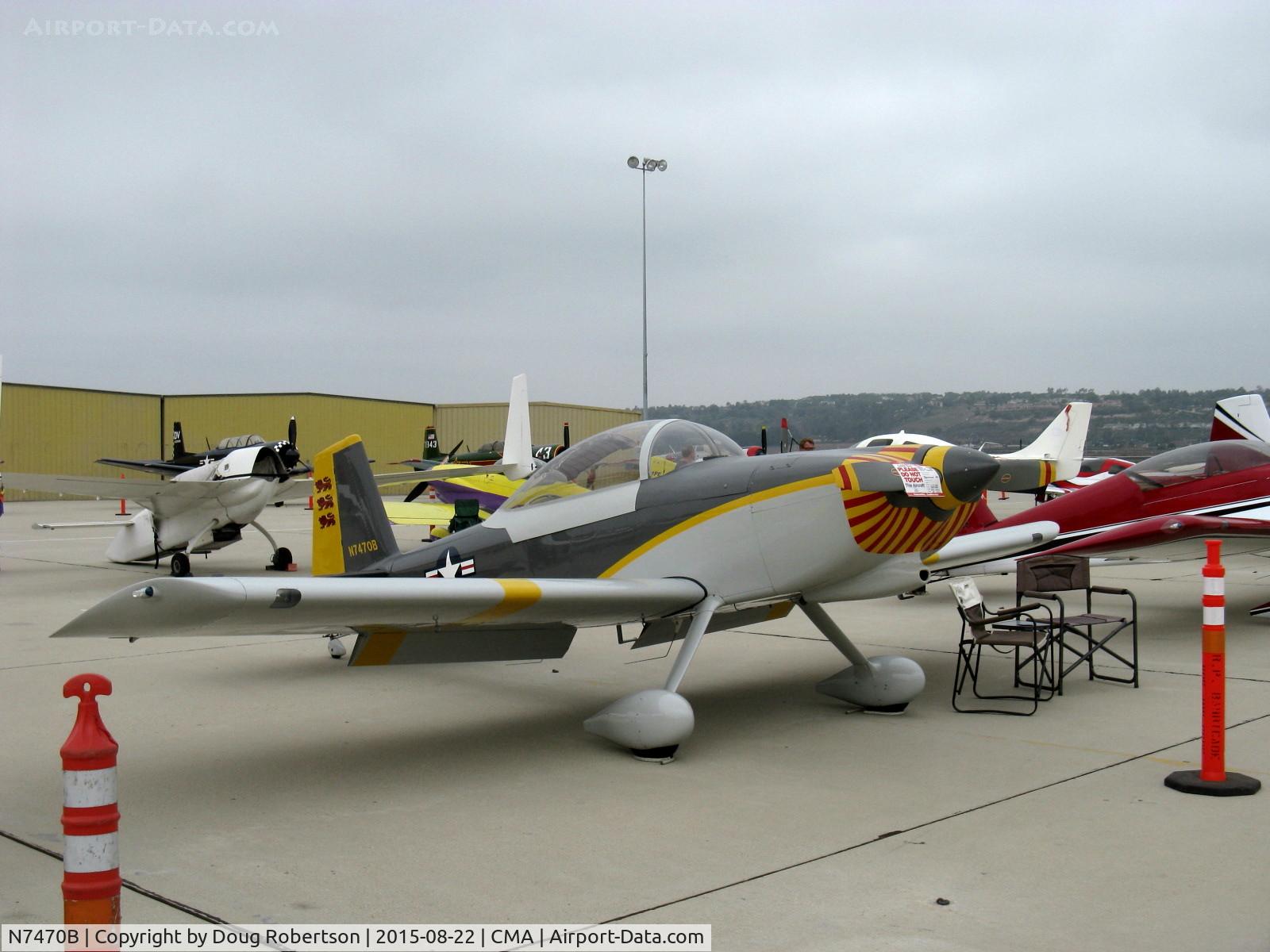 N7470B, Vans RV-8 C/N 81008, O'Brien OB-1 VAN's RV-8