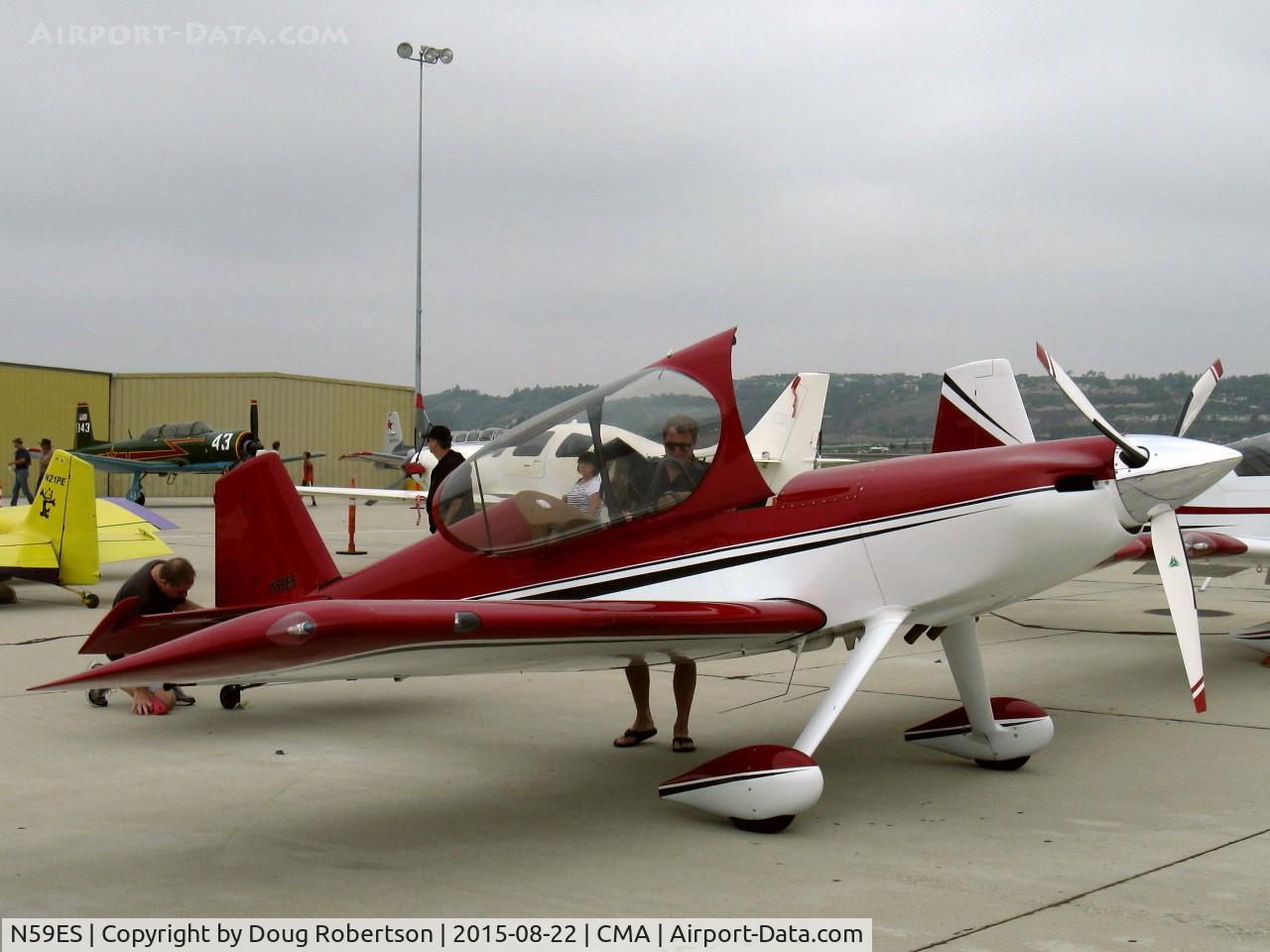 N59ES, 1998 Harmon Rocket II C/N 4082, 1998 Spangler/Esco Farms HARMON ROCKET II, Lycoming IO-540 260 Hp, 3 blade prop