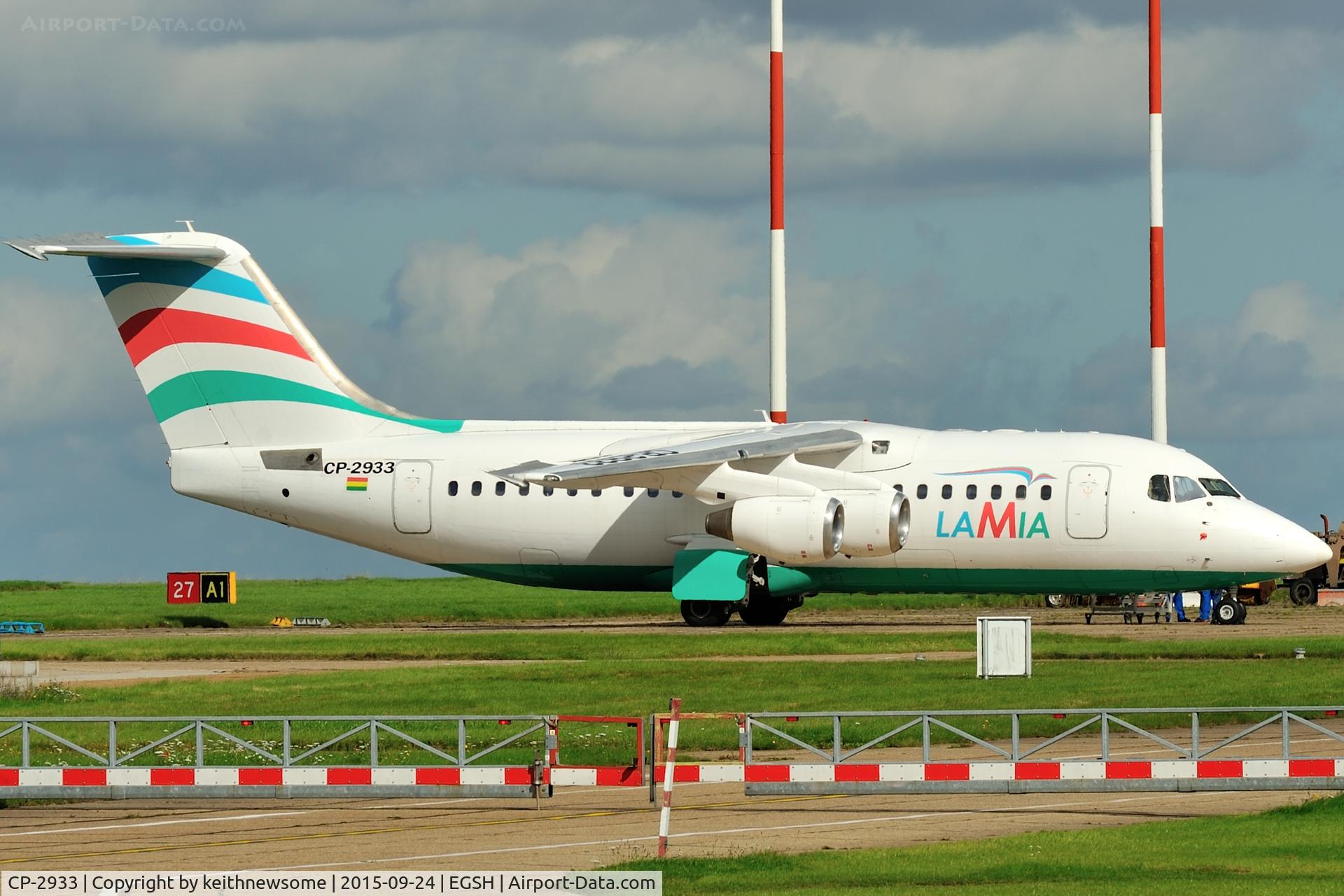 CP-2933, 1999 BAE Systems Avro 146-RJ85 C/N E.2348, Formerly G-6-348, N523XJ, EI-RJK, P4-LOR.