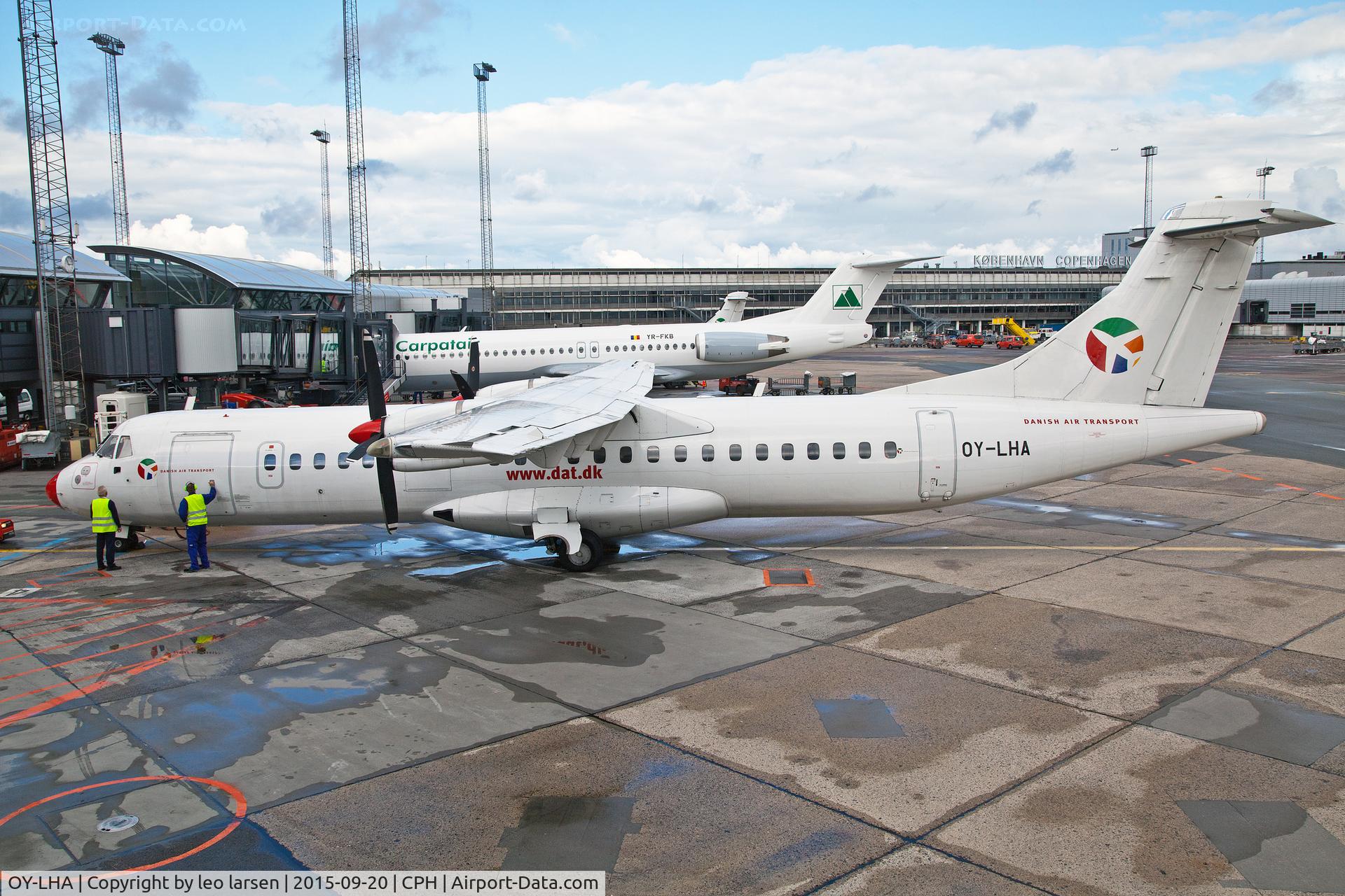 OY-LHA, 1997 ATR 72-202 C/N 508, Copenhagen 20.9.15