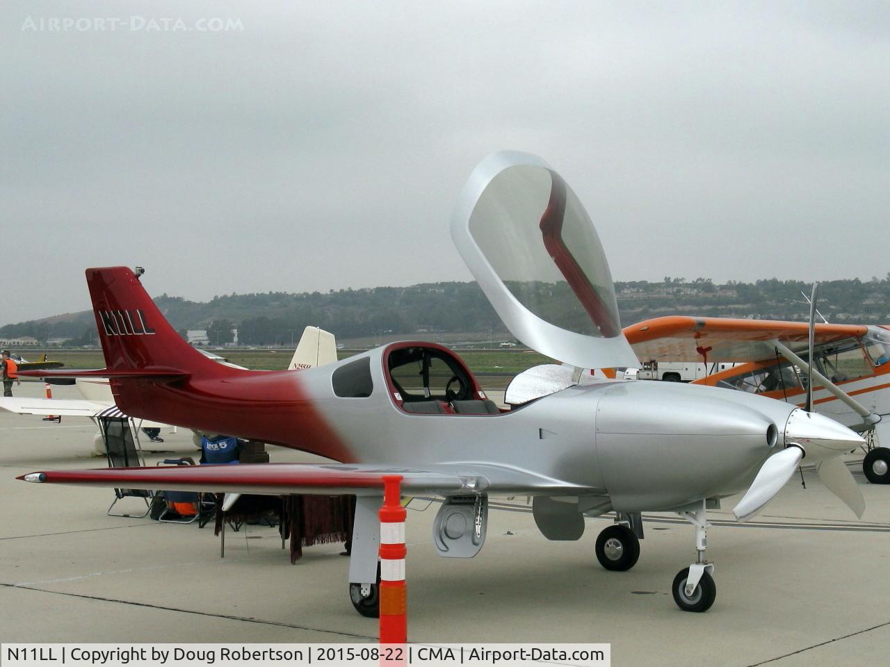 N11LL, 2013 Lancair Legacy C/N L2K-213, 2013 Ford LANCAIR LEGACY, Continental IO-550-N 300 Hp, retractable tri-gear, scimitar tri-blade prop, a slippery speedster