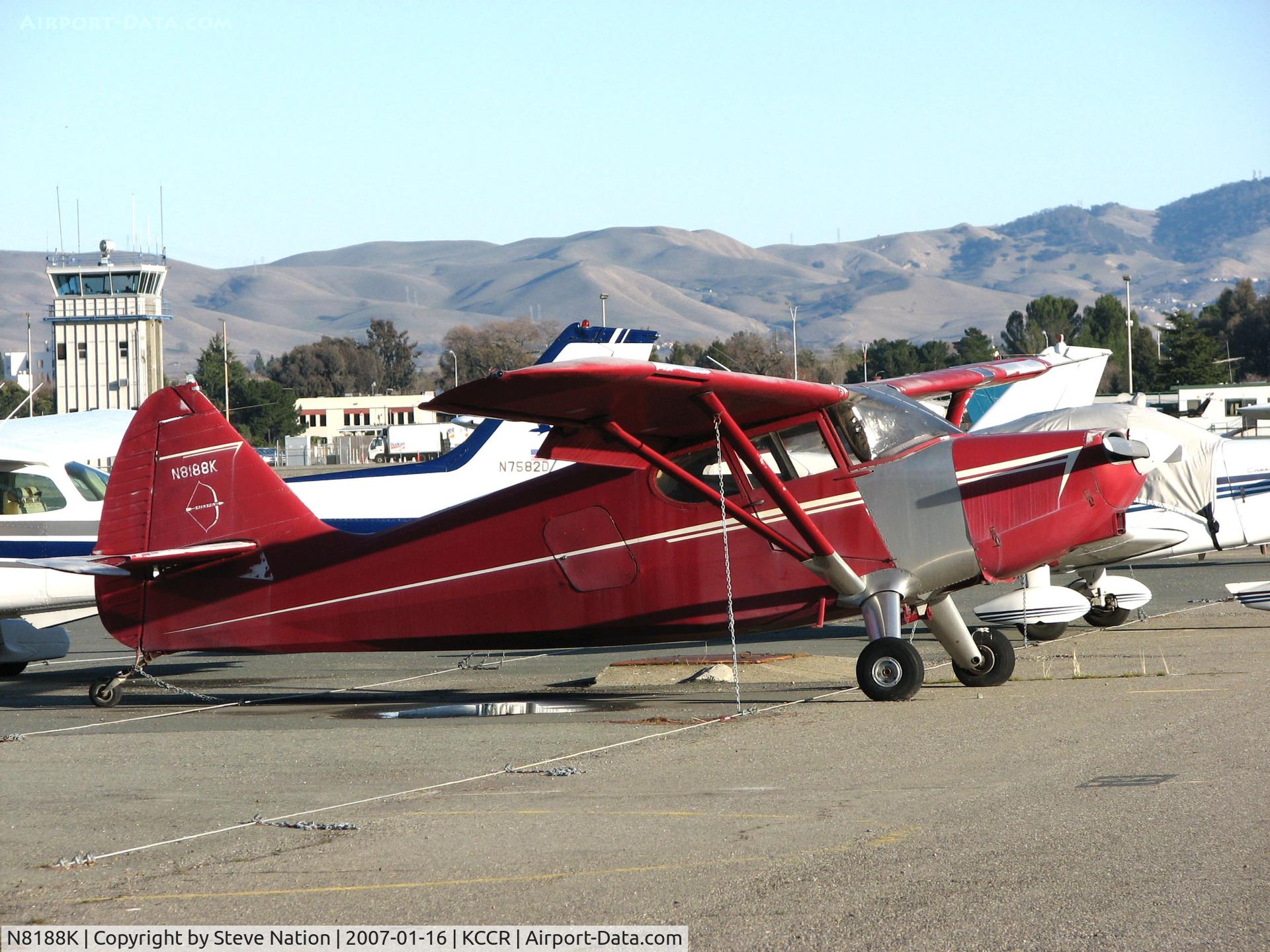 N8188K, 1946 Universal Stinson 108-1 C/N 108-1188, 1946 Universal Stinson 108-1 @ Buchanan Field, Concord, CA