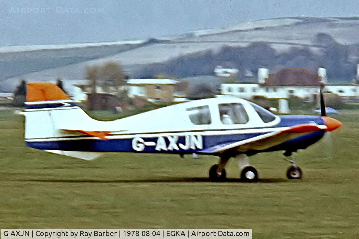G-AXJN, 1969 Beagle B-121 Pup Series 2 (Pup 150) C/N B121-092, Beagle B.121 Pup 150 [B121/092] Shoreham~G 04/08/1978. From a slide.